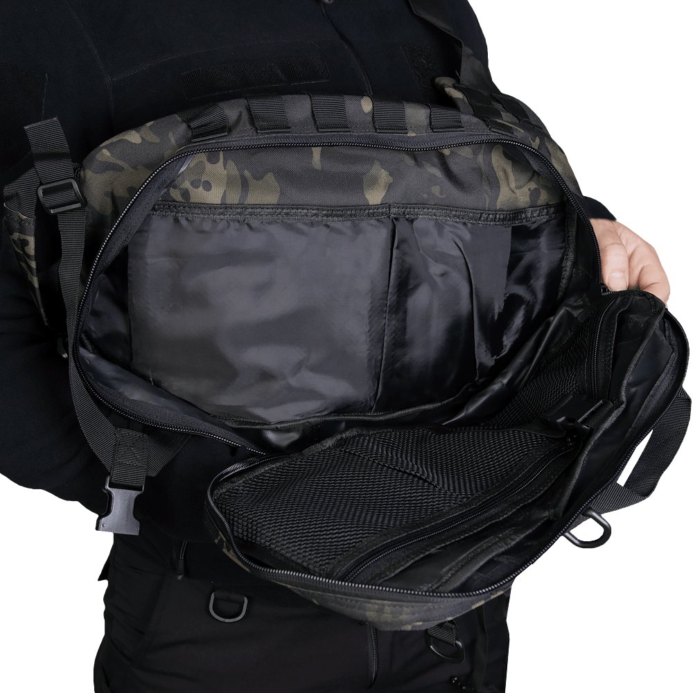 Рюкзак TCB Multicam Black (6668) - військове спорядження Darkskiff - фото 18 Рюкзак TCB Multicam Black (6668) - тактичне спорядження Darkskiff - фото 18