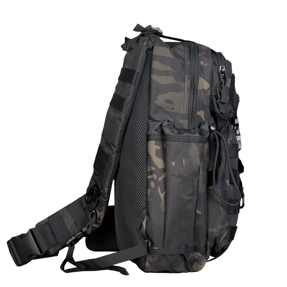 Рюкзак TCB Multicam Black (6668) - військове спорядження Darkskiff - фото 12 Рюкзак TCB Multicam Black (6668) - тактичне спорядження Darkskiff - фото 12