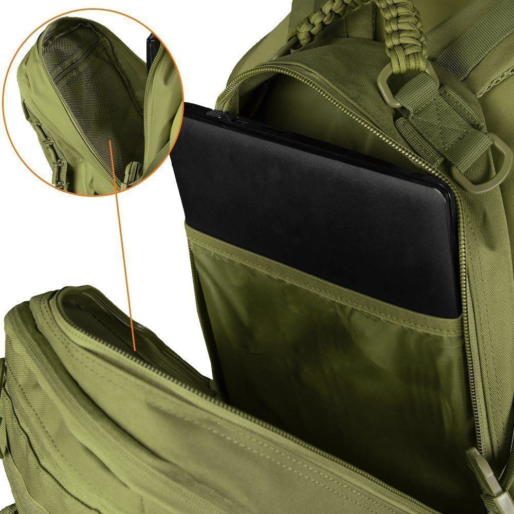 Рюкзак BattleBag LC Олива (7236) - военное снаряжение Darkskiff - фото 17 Рюкзак BattleBag LC Олива (7236) - тактическое снаряжение Darkskiff - фото 17