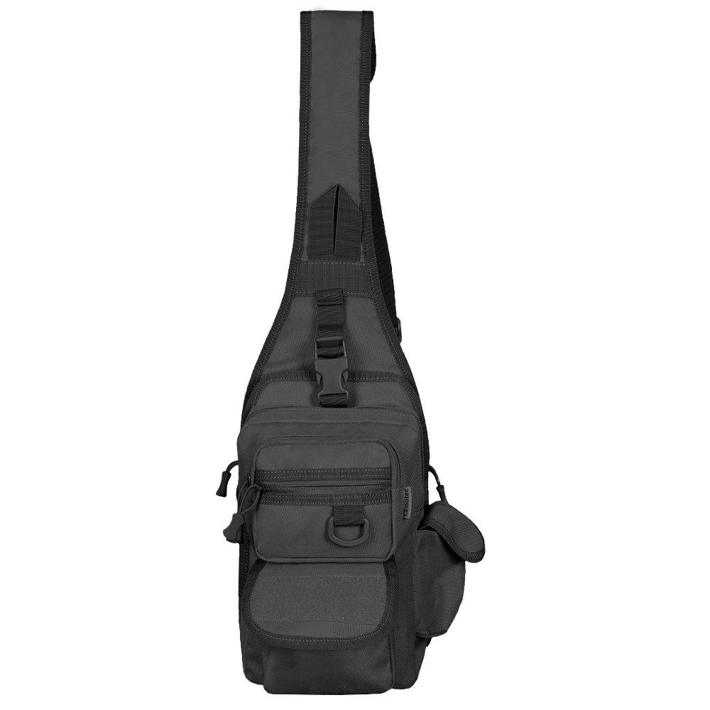Сумка Gunner Sling 2.0 Чорна (7112) - військове спорядження Darkskiff - фото 9 Сумка Gunner Sling 2.0 Чорна (7112) - тактичне спорядження Darkskiff - фото 9