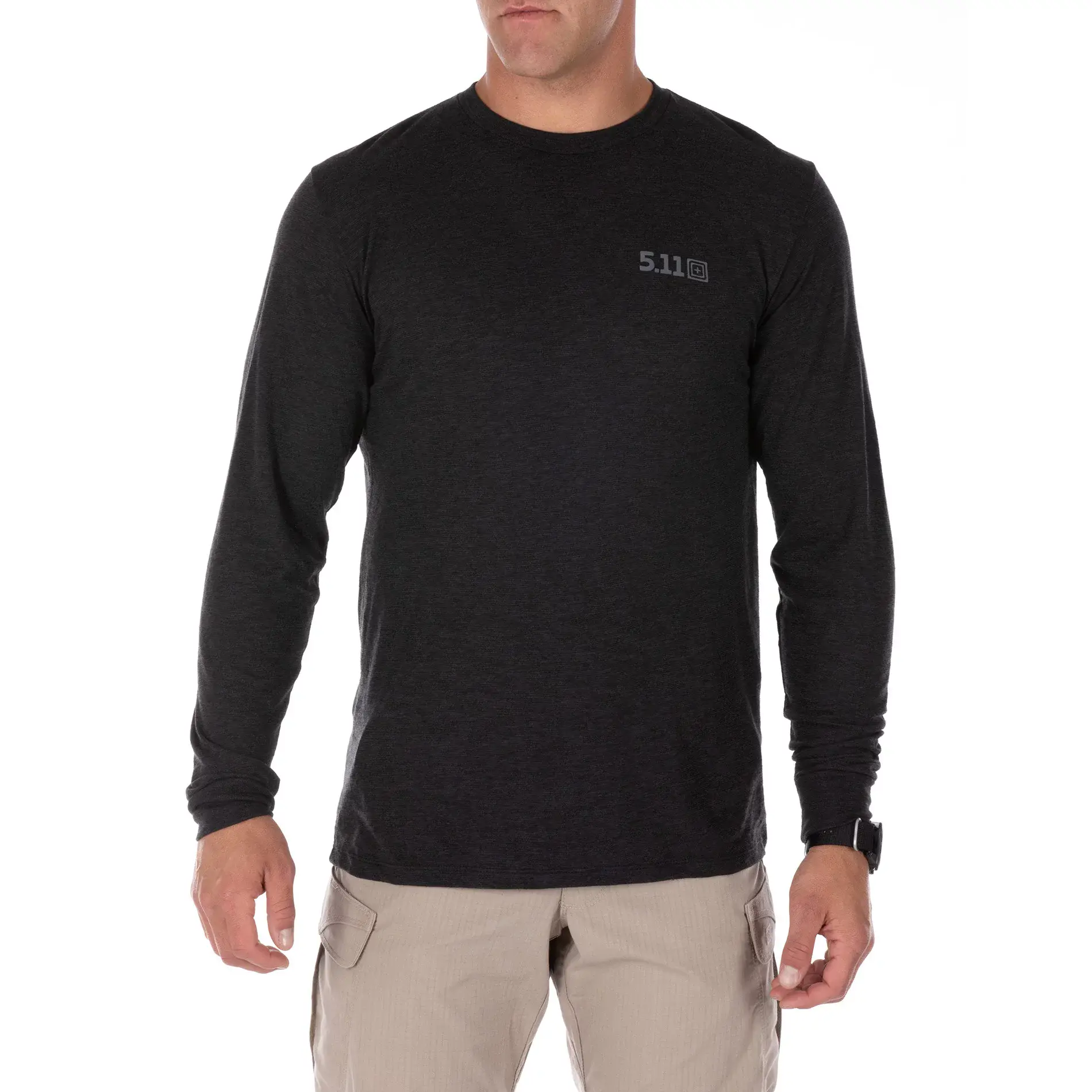 Реглан 5.11 Tactical "Triblend Legacy Long Sleeve Tee" - військове спорядження Darkskiff - фото 9 Реглан 5.11 Tactical "Triblend Legacy Long Sleeve Tee" - тактичне спорядження Darkskiff - фото 9