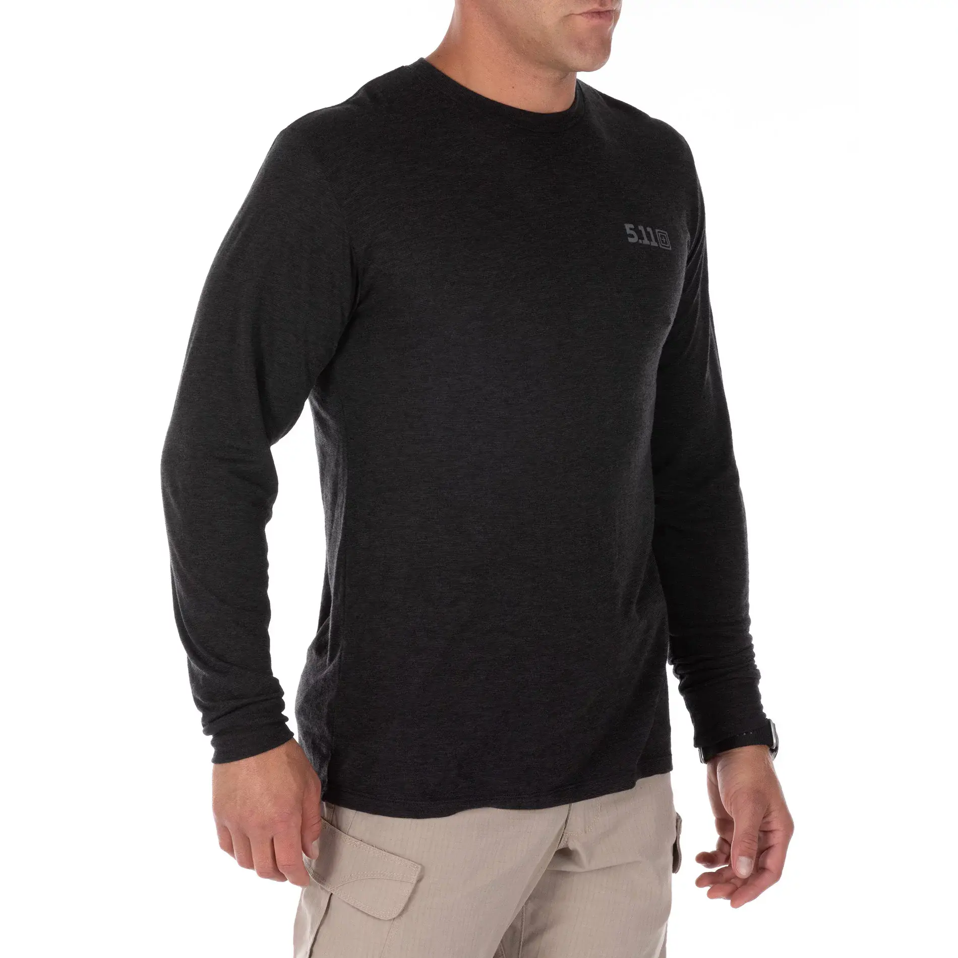 Реглан 5.11 Tactical "Triblend Legacy Long Sleeve Tee" - військове спорядження Darkskiff - фото 12 Реглан 5.11 Tactical "Triblend Legacy Long Sleeve Tee" - тактичне спорядження Darkskiff - фото 12