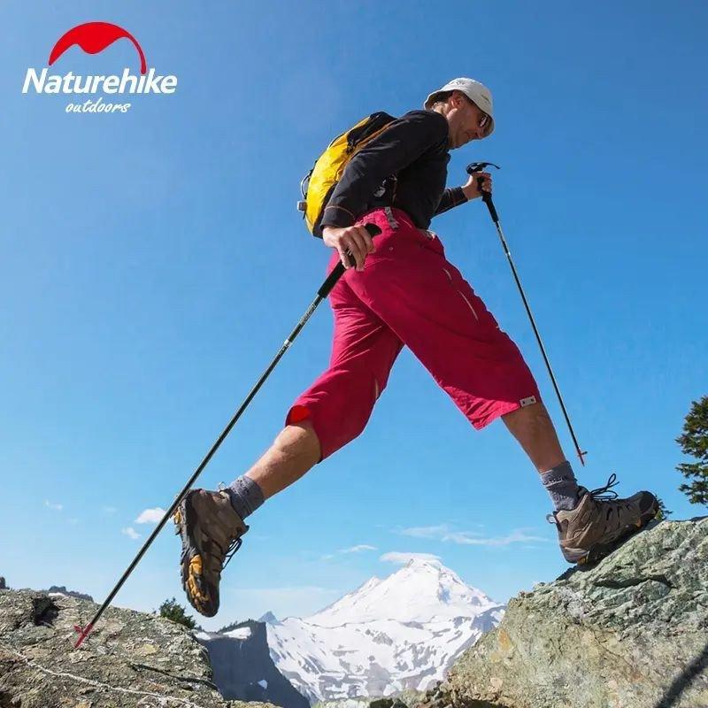 Трекінгові палиці Naturehike ST08 NH18D020-Z, 120 см, бордовий - військове спорядження Darkskiff - фото 13 Трекінгові палиці Naturehike ST08 NH18D020-Z, 120 см, бордовий - тактичне спорядження Darkskiff - фото 13