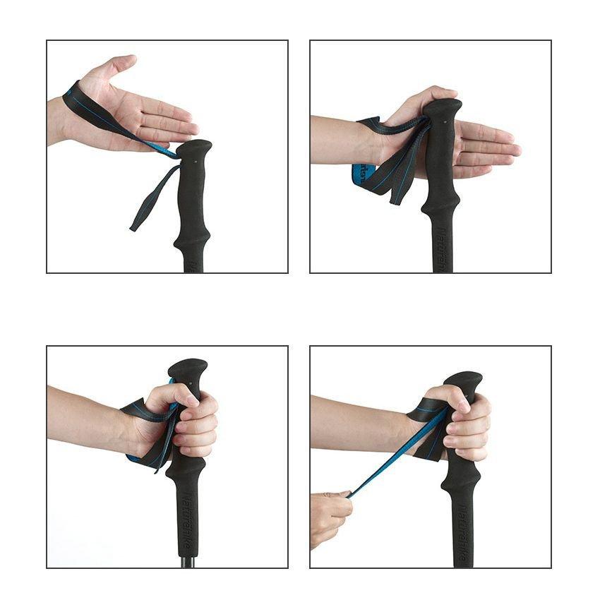 Трекінгові палиці Naturehike ST08 NH18D020-Z, 110 см, бордовий - військове спорядження Darkskiff - фото 11 Трекінгові палиці Naturehike ST08 NH18D020-Z, 110 см, бордовий - тактичне спорядження Darkskiff - фото 11