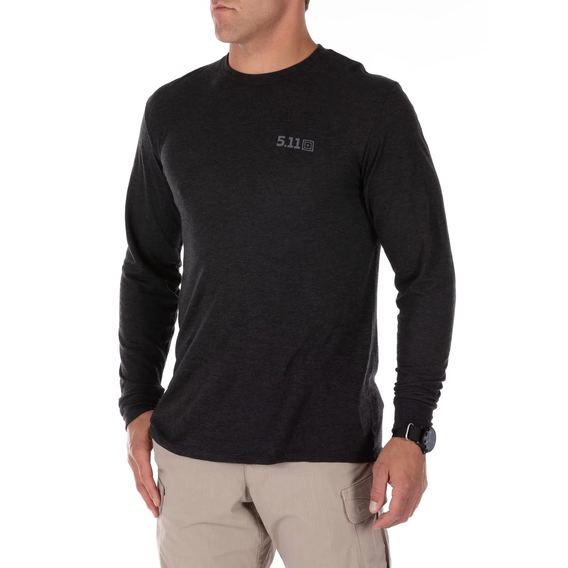 Реглан 5.11 Tactical "Triblend Legacy Long Sleeve Tee" - військове спорядження Darkskiff - фото 11 Реглан 5.11 Tactical "Triblend Legacy Long Sleeve Tee" - тактичне спорядження Darkskiff - фото 11