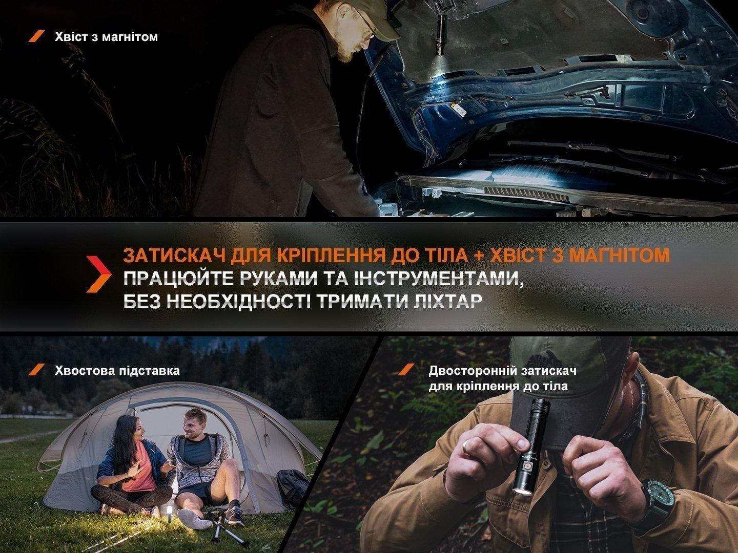 Ручной фонарь Fenix E28R V2.0 - военное снаряжение Darkskiff - фото 17 Ручной фонарь Fenix E28R V2.0 - тактическое снаряжение Darkskiff - фото 17