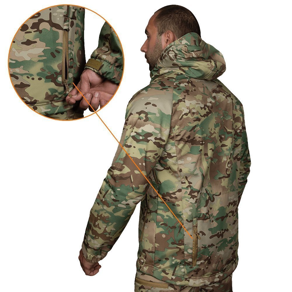 Куртка CM Stalker SoftShell Multicam (7089), S - військове спорядження Darkskiff - фото 32 Куртка CM Stalker SoftShell Multicam (7089), S - тактичне спорядження Darkskiff - фото 32