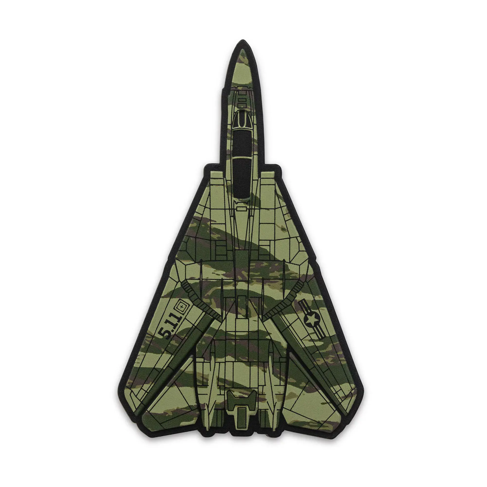 Нашивка 5.11 Tactical "Tomcat Tiger Gamo Patch" - військове спорядження Darkskiff - фото 9 Нашивка 5.11 Tactical "Tomcat Tiger Gamo Patch" - тактичне спорядження Darkskiff - фото 9