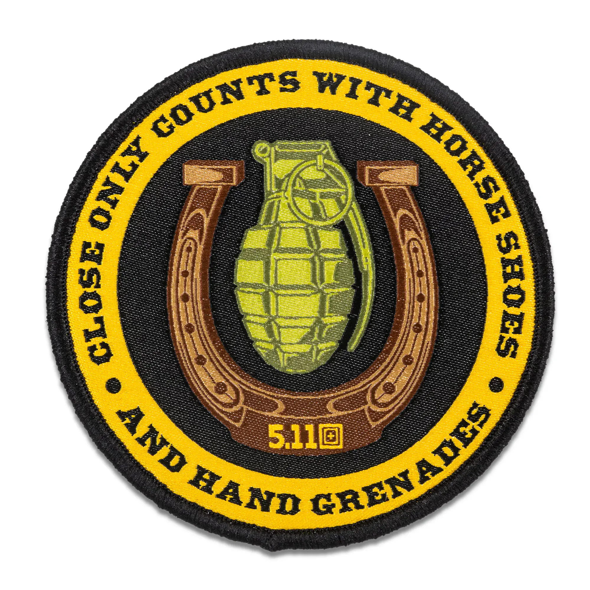 Нашивка 5.11 Tactical "Close Only Counts Patch" - військове спорядження Darkskiff - фото 9 Нашивка 5.11 Tactical "Close Only Counts Patch" - тактичне спорядження Darkskiff - фото 9