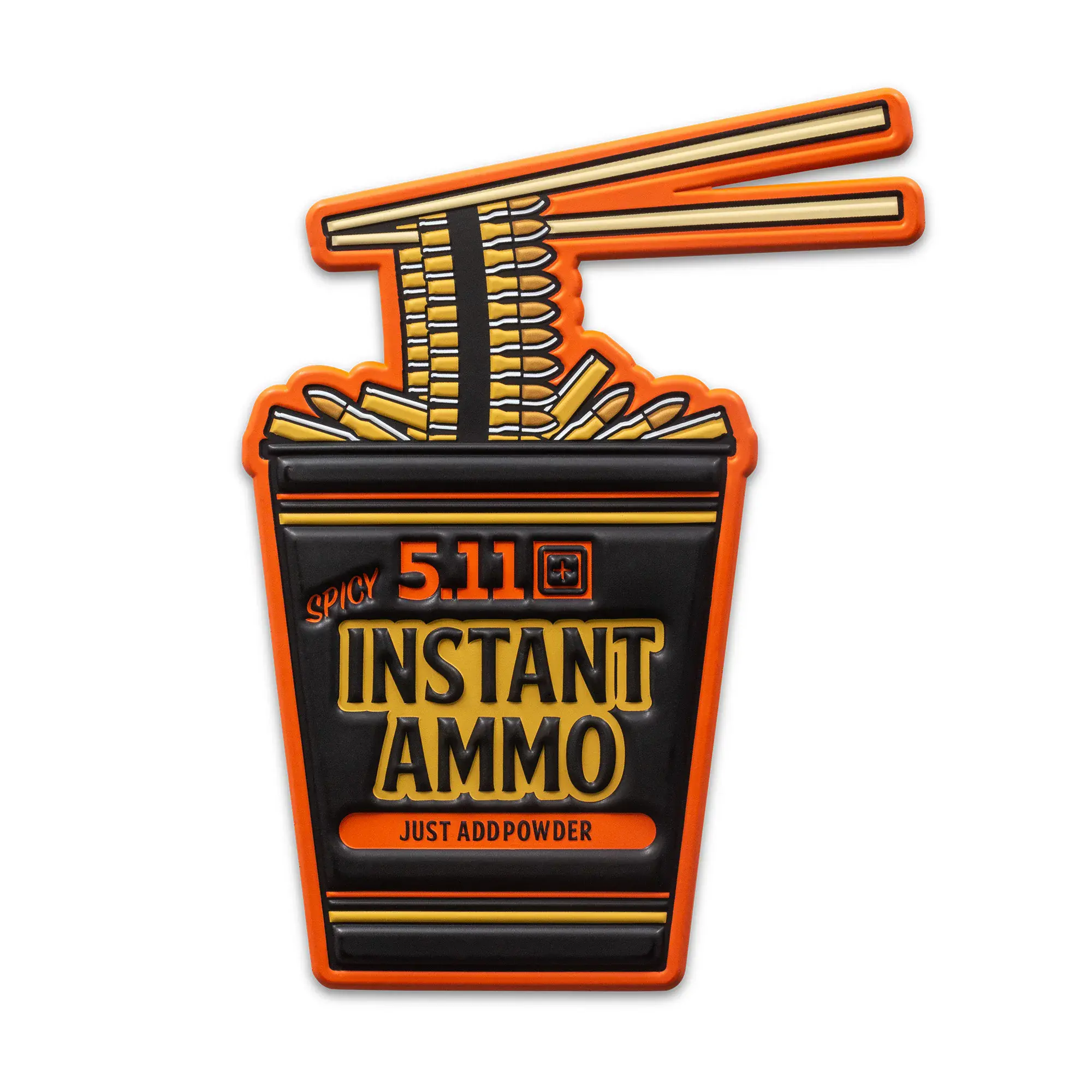 Нашивка 5.11 Tactical "Spicy Instant Ammo Patch" - військове спорядження Darkskiff - фото 9 Нашивка 5.11 Tactical "Spicy Instant Ammo Patch" - тактичне спорядження Darkskiff - фото 9
