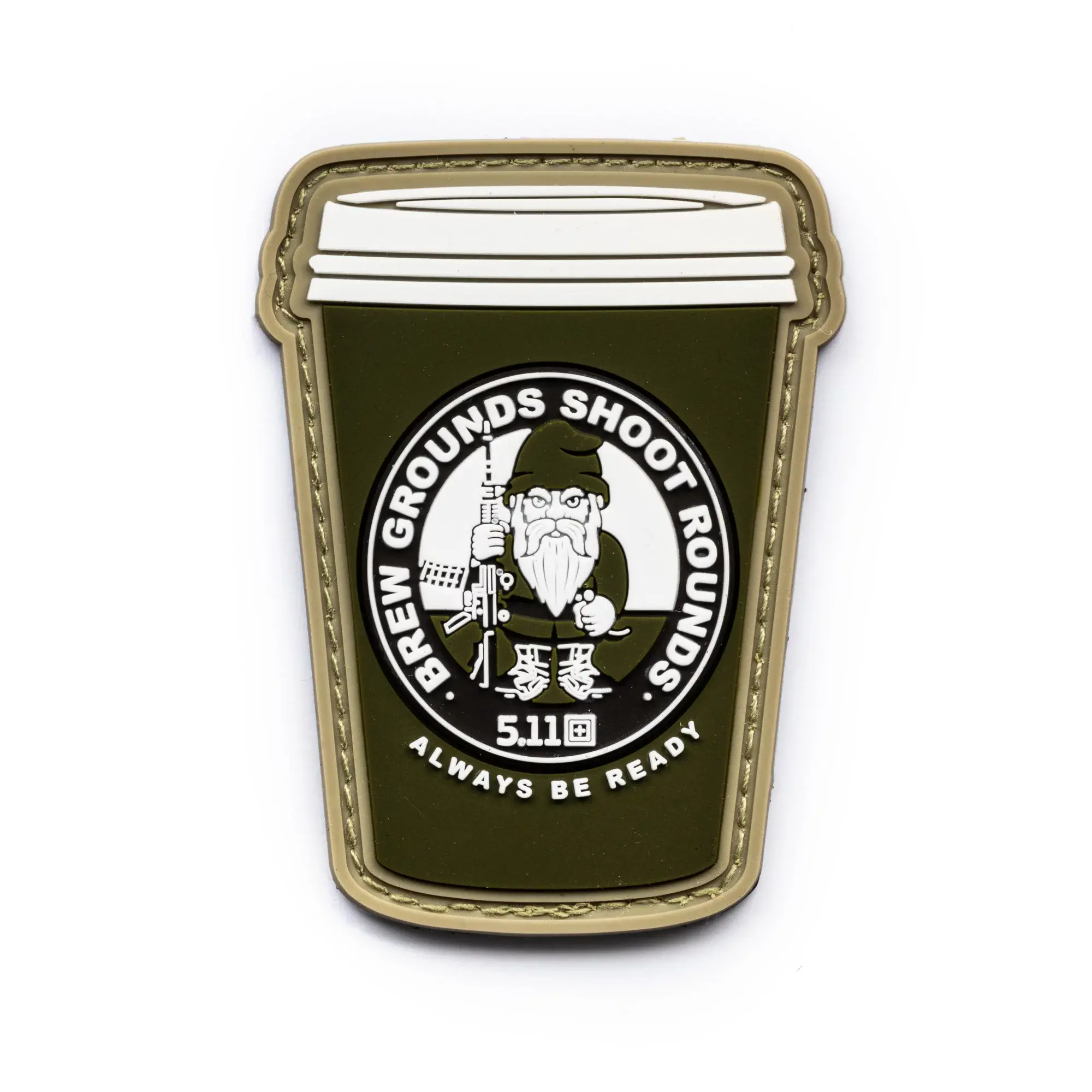 Нашивка 5.11 Тактический патч "Brewed Grounds To Go" - военное снаряжение Darkskiff - фото 9 Нашивка 5.11 Тактический патч "Brewed Grounds To Go" - тактическое снаряжение Darkskiff - фото 9