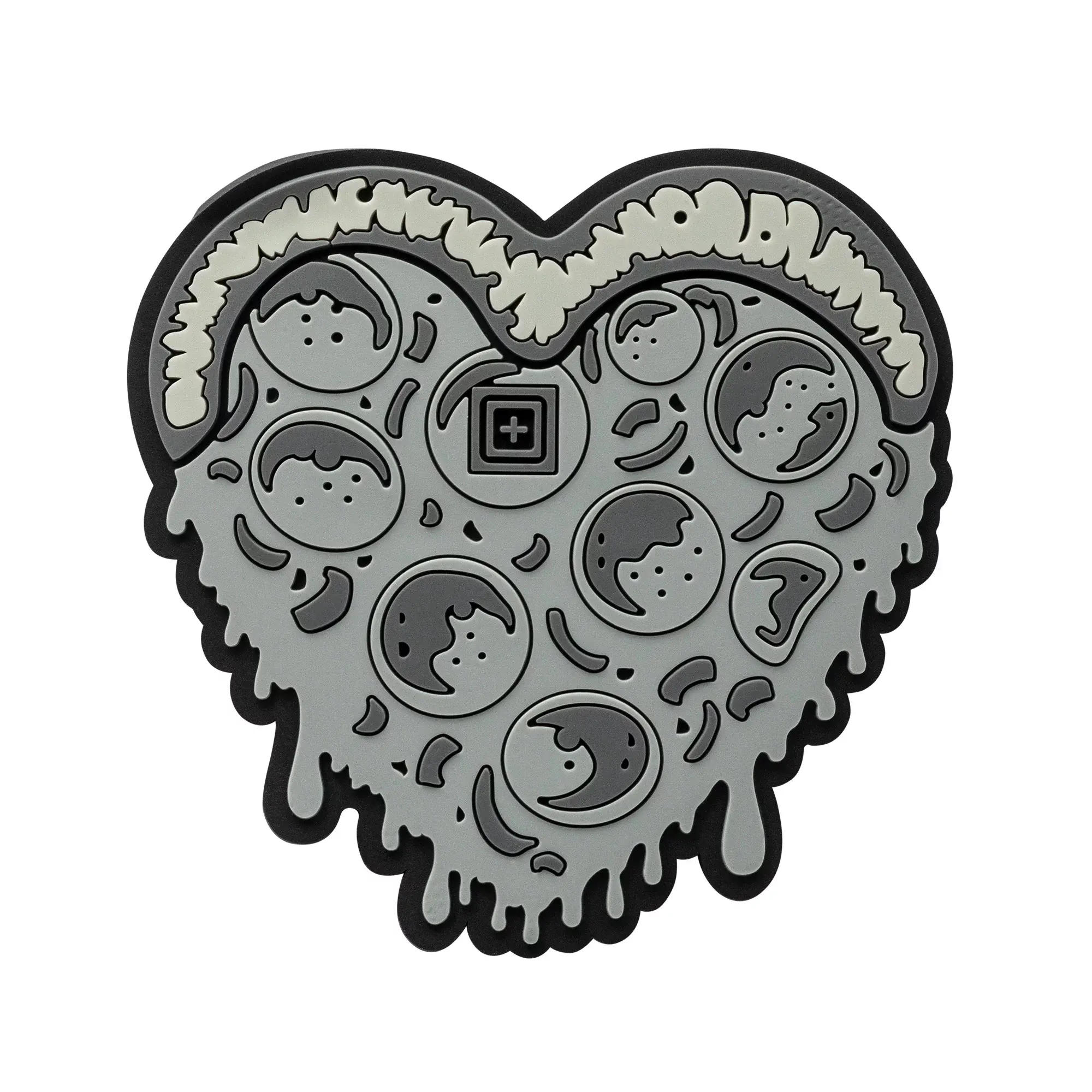Нашивка 5.11 Tactical "Dark Pizza Patch" - військове спорядження Darkskiff - фото 9 Нашивка 5.11 Tactical "Dark Pizza Patch" - тактичне спорядження Darkskiff - фото 9