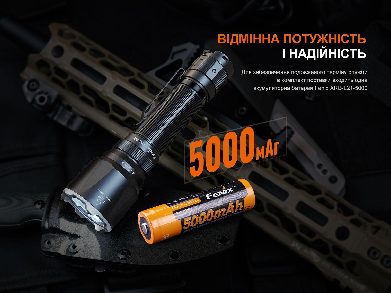 Ручной фонарь Fenix TK22R - военное снаряжение Darkskiff - фото 23 Ручной фонарь Fenix TK22R - тактическое снаряжение Darkskiff - фото 23
