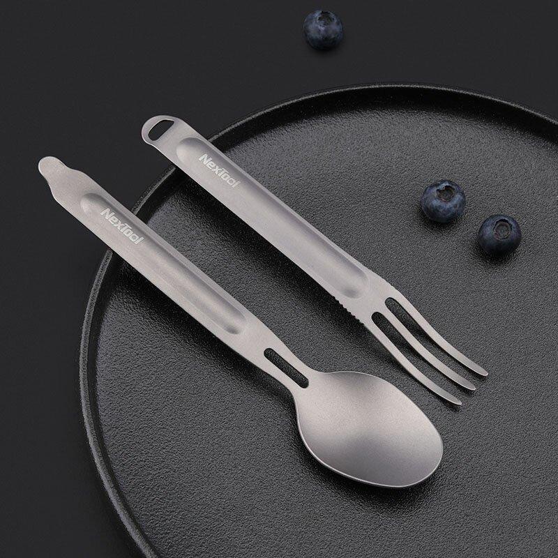 Столовий прилад NexTool Outdoor Spoon Fork NE0124 - військове спорядження Darkskiff - фото 11 Столовий прилад NexTool Outdoor Spoon Fork NE0124 - тактичне спорядження Darkskiff - фото 11
