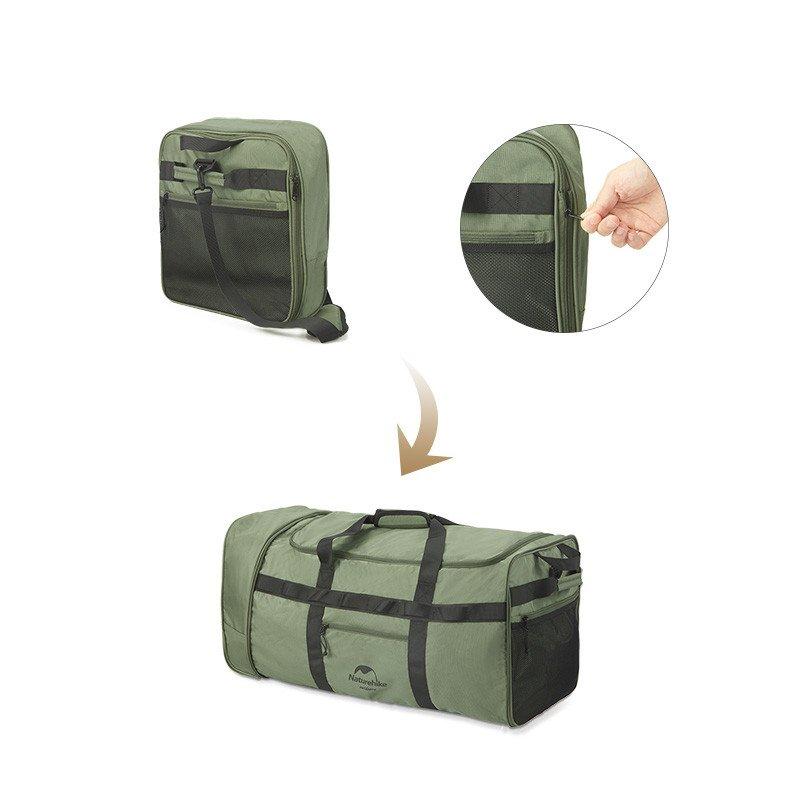 Портативная сумка для хранения Naturehike NH21LX003, зеленая - военное снаряжение Darkskiff - фото 10 Портативная сумка для хранения Naturehike NH21LX003, зеленая - тактическое снаряжение Darkskiff - фото 10