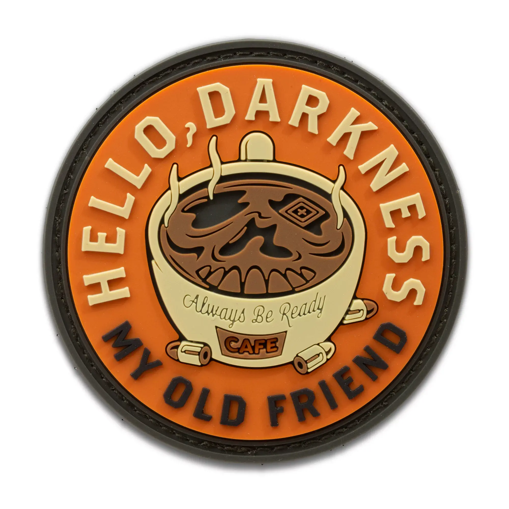 Нашивка 5.11 Tactical "Hello Darkness Patch" - військове спорядження Darkskiff - фото 9 Нашивка 5.11 Tactical "Hello Darkness Patch" - тактичне спорядження Darkskiff - фото 9