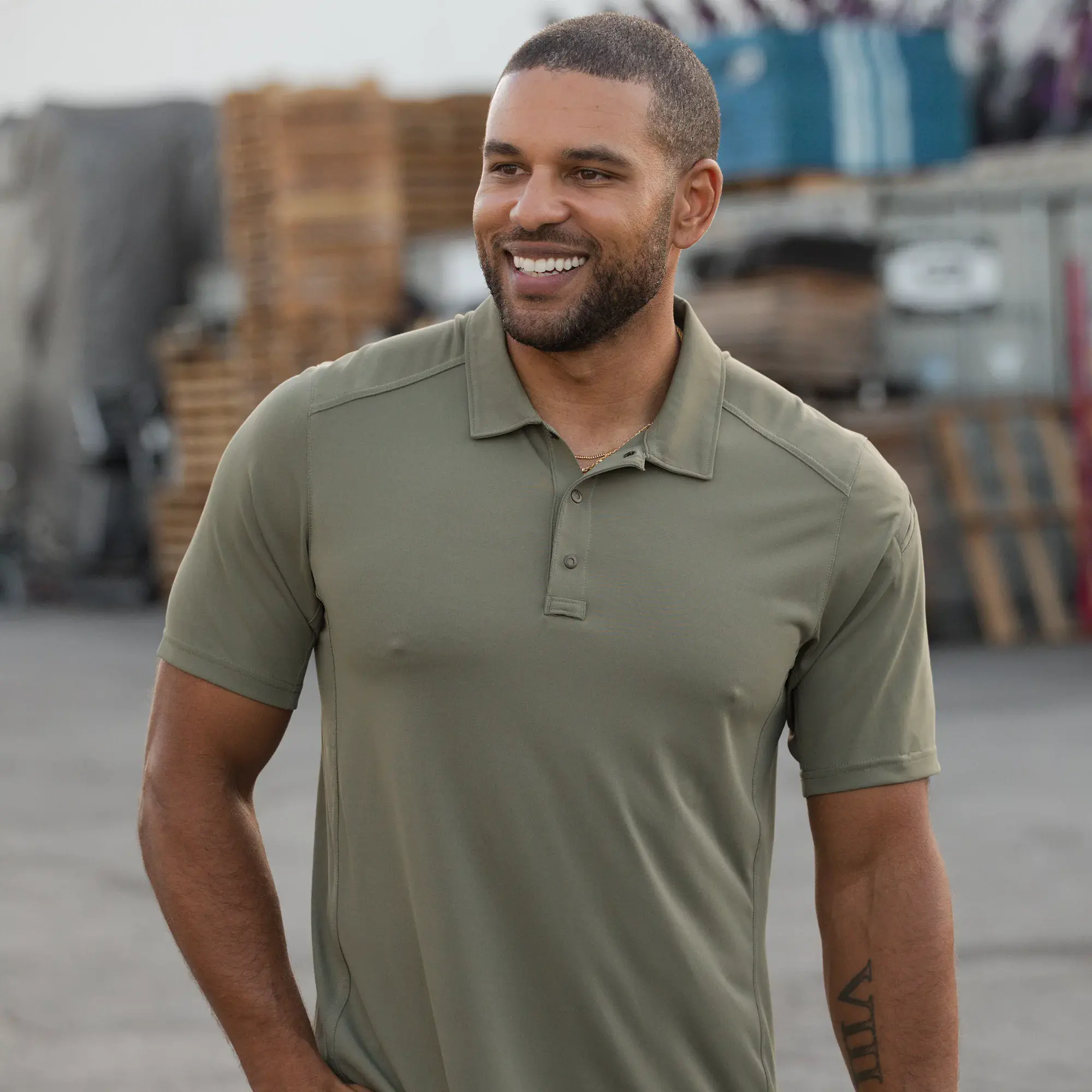 Футболка поло "5.11 Tactical® Paramount Chest Polo" - військове спорядження Darkskiff - фото 17 Футболка поло "5.11 Tactical® Paramount Chest Polo" - тактичне спорядження Darkskiff - фото 17