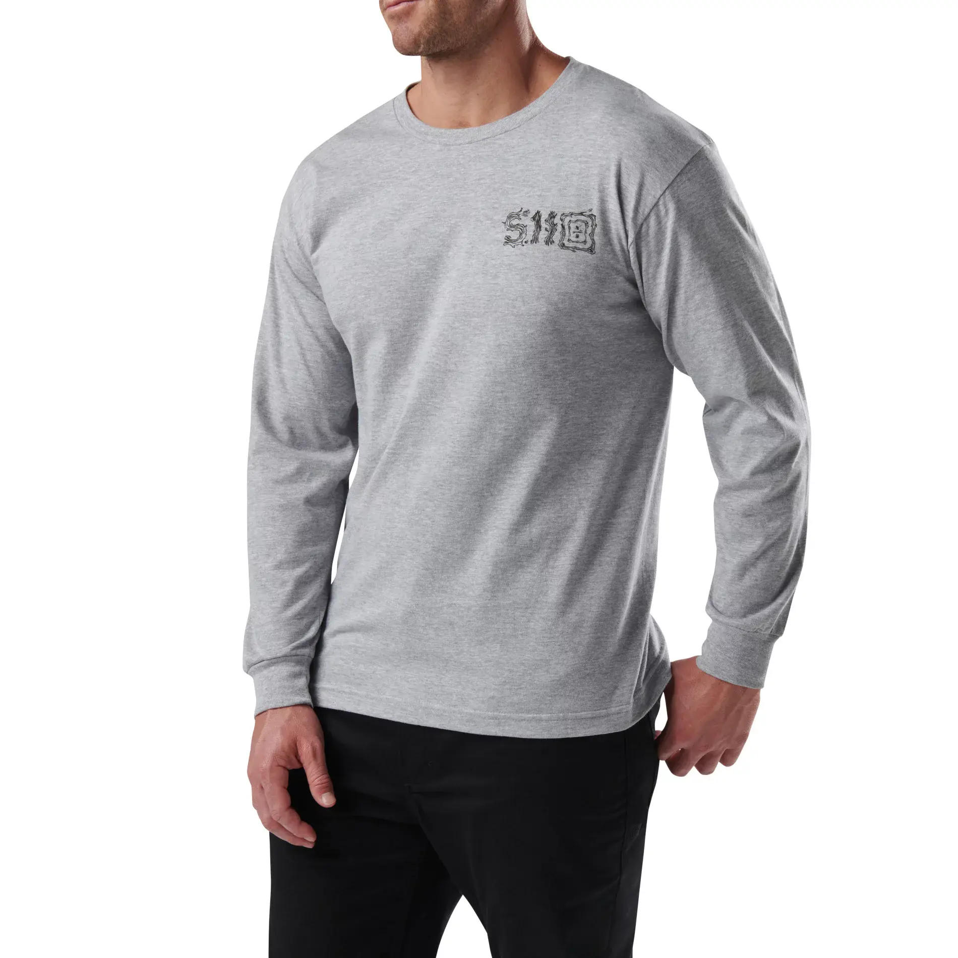 Реглан 5.11 Tactical® "Stay Sharp Long Sleeve" - військове спорядження Darkskiff - фото 11 Реглан 5.11 Tactical® "Stay Sharp Long Sleeve" - тактичне спорядження Darkskiff - фото 11