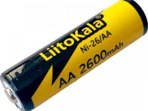 LiitoKala Ni-26/AA Аккумулятор 1,2 В AA 2600 мАч - тактическое снаряжение Darkskiff - фото 10