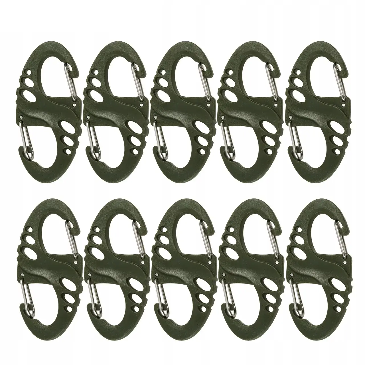 Карабин Sturm Mil-Tec S-HOOK OD (10 шт.) - военное снаряжение Darkskiff - фото 11 Карабин Sturm Mil-Tec S-HOOK OD (10 шт.) - тактическое снаряжение Darkskiff - фото 11