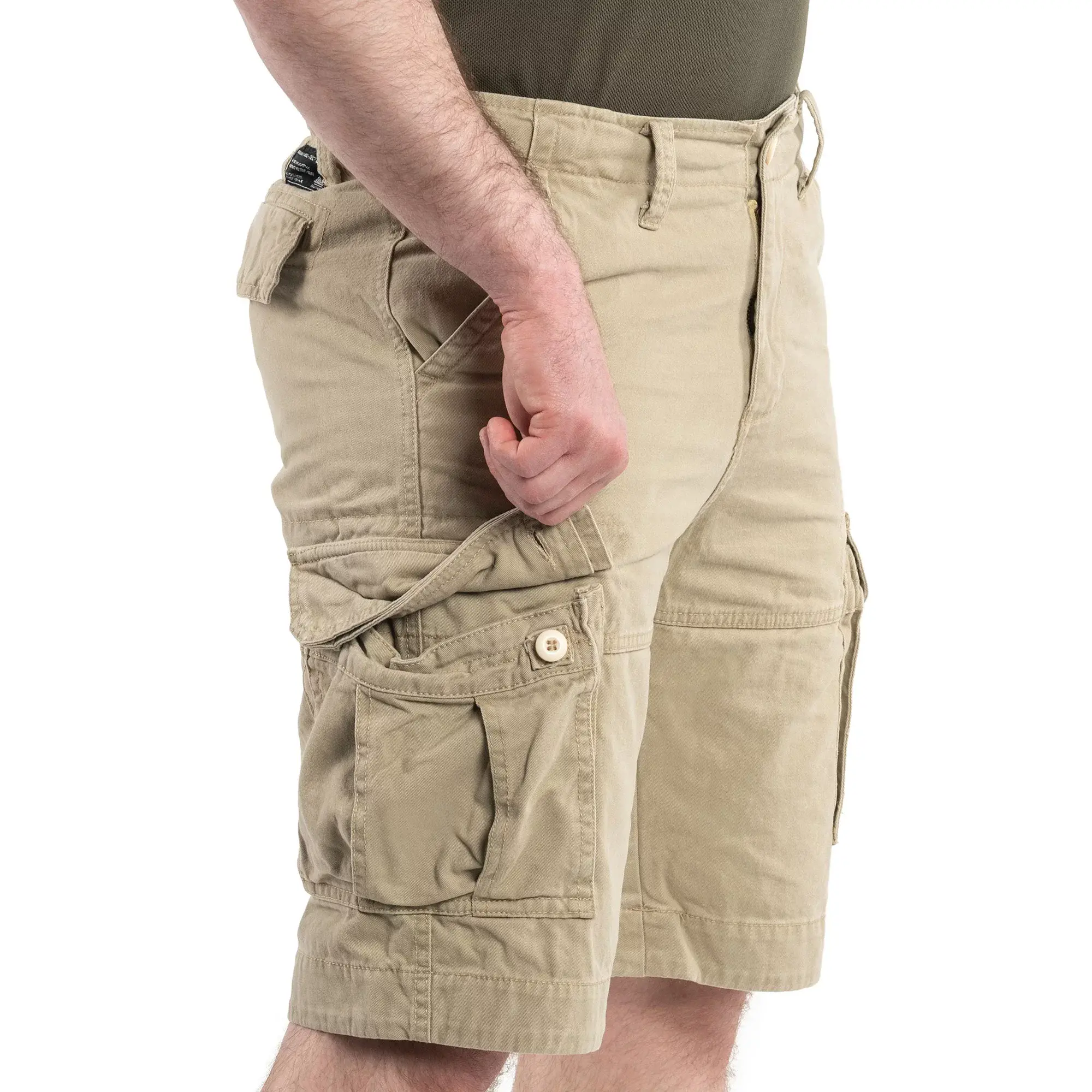Шорти Sturm Mil-Tec® "US Vintage Shorts Prewash" - військове спорядження Darkskiff - фото 11 Шорти Sturm Mil-Tec® "US Vintage Shorts Prewash" - тактичне спорядження Darkskiff - фото 11