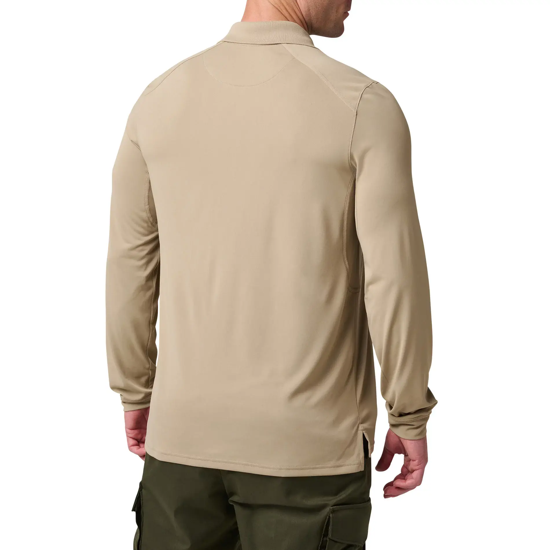 Поло з довгим рукавом "5.11 Tactical® Helios Long Sleeve Polo" - військове спорядження Darkskiff - фото 10 Поло з довгим рукавом "5.11 Tactical® Helios Long Sleeve Polo" - тактичне спорядження Darkskiff - фото 10