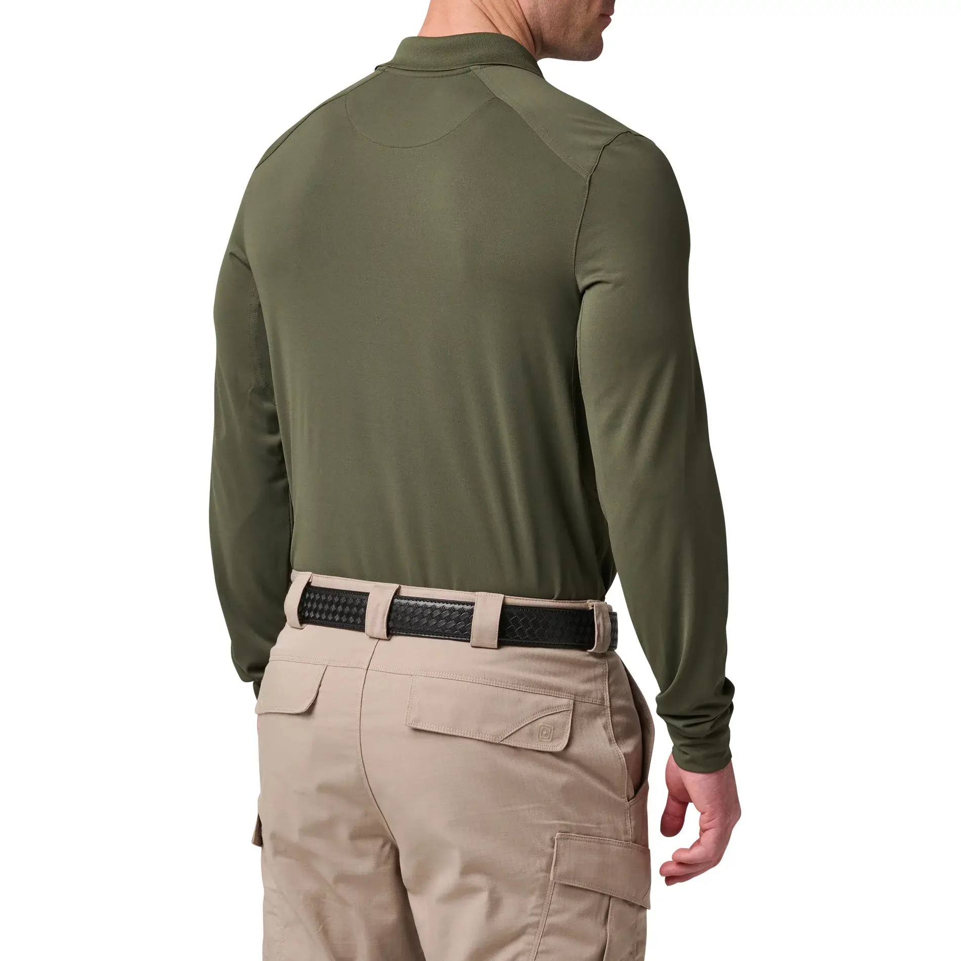 Поло з довгим рукавом "5.11 Tactical® Helios Long Sleeve Polo" - військове спорядження Darkskiff - фото 15 Поло з довгим рукавом "5.11 Tactical® Helios Long Sleeve Polo" - тактичне спорядження Darkskiff - фото 15
