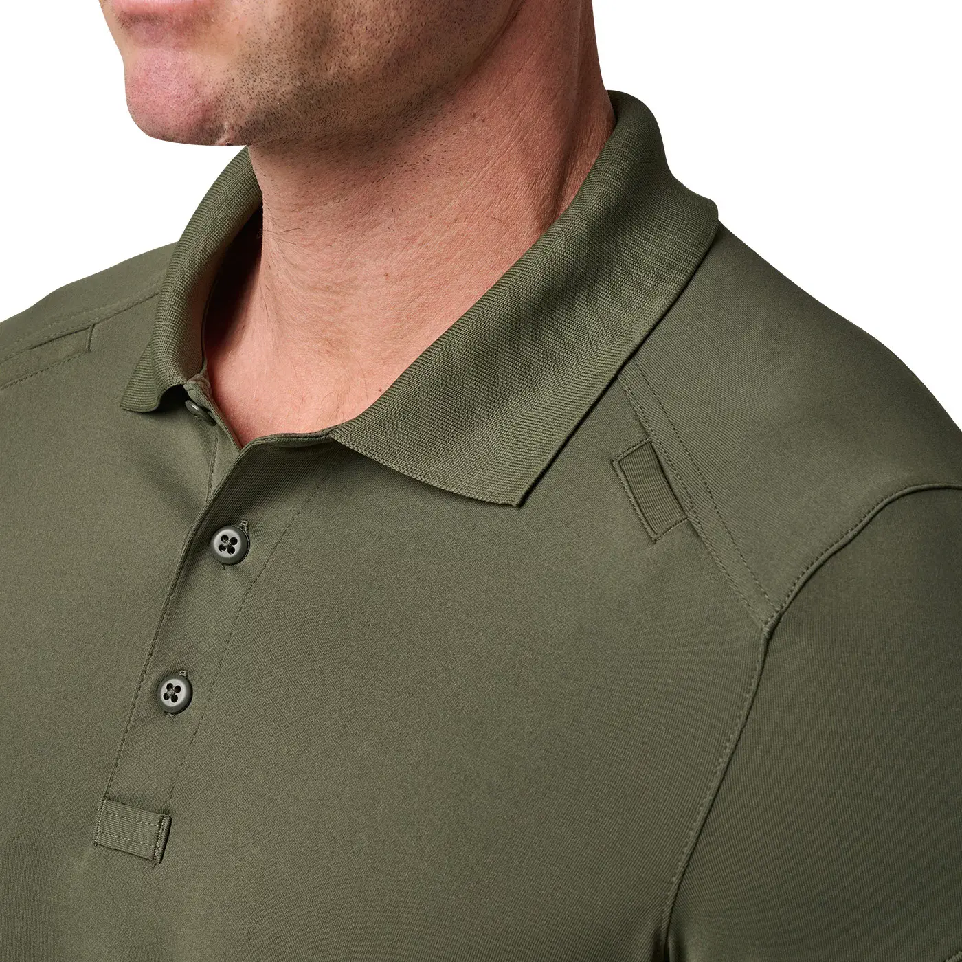 Поло з довгим рукавом "5.11 Tactical® Helios Long Sleeve Polo" - військове спорядження Darkskiff - фото 16 Поло з довгим рукавом "5.11 Tactical® Helios Long Sleeve Polo" - тактичне спорядження Darkskiff - фото 16