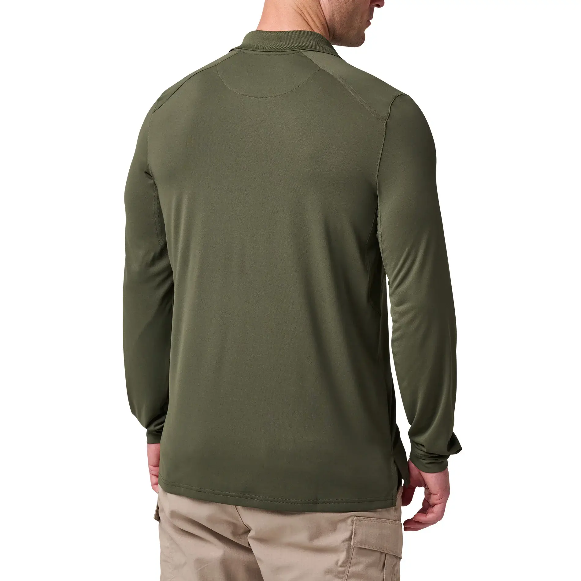 Поло з довгим рукавом "5.11 Tactical® Helios Long Sleeve Polo" - військове спорядження Darkskiff - фото 11 Поло з довгим рукавом "5.11 Tactical® Helios Long Sleeve Polo" - тактичне спорядження Darkskiff - фото 11