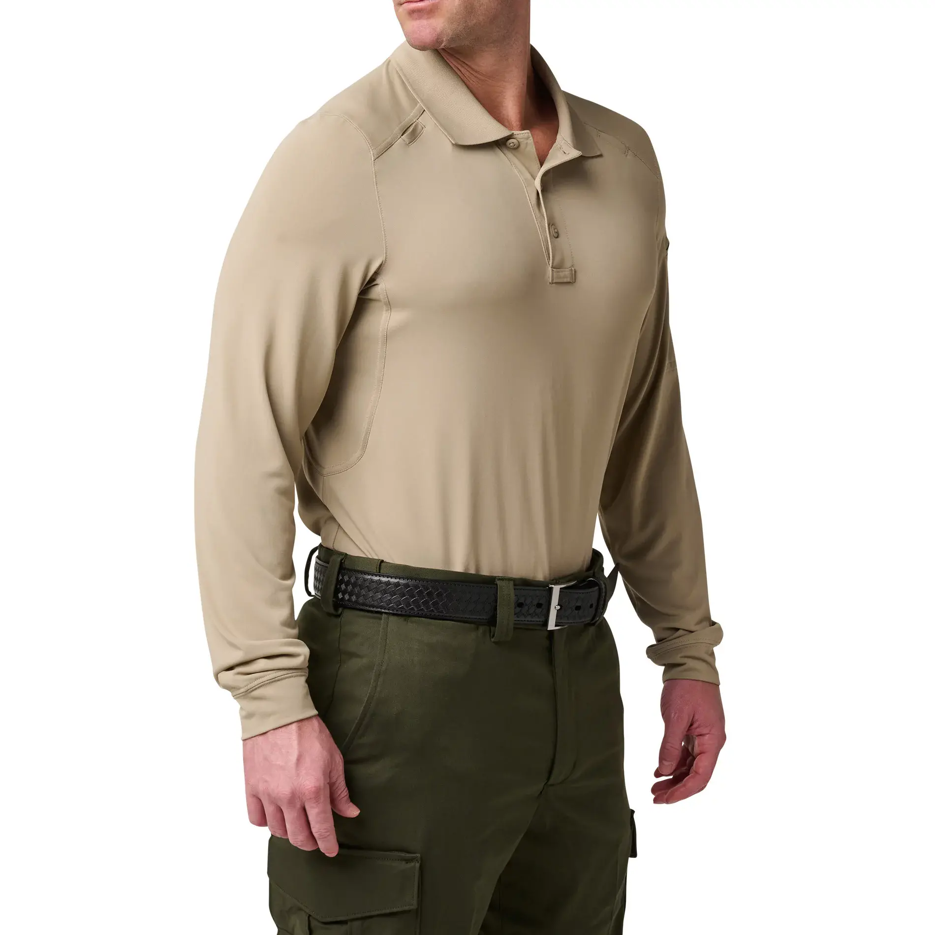 Поло з довгим рукавом "5.11 Tactical® Helios Long Sleeve Polo" - військове спорядження Darkskiff - фото 13 Поло з довгим рукавом "5.11 Tactical® Helios Long Sleeve Polo" - тактичне спорядження Darkskiff - фото 13