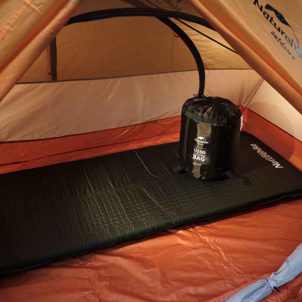 Спальник з капюшоном Naturehike U350 NH20MSD07, (1°C), правий, зелений - військове спорядження Darkskiff - фото 17 Спальник з капюшоном Naturehike U350 NH20MSD07, (1°C), правий, зелений - тактичне спорядження Darkskiff - фото 17