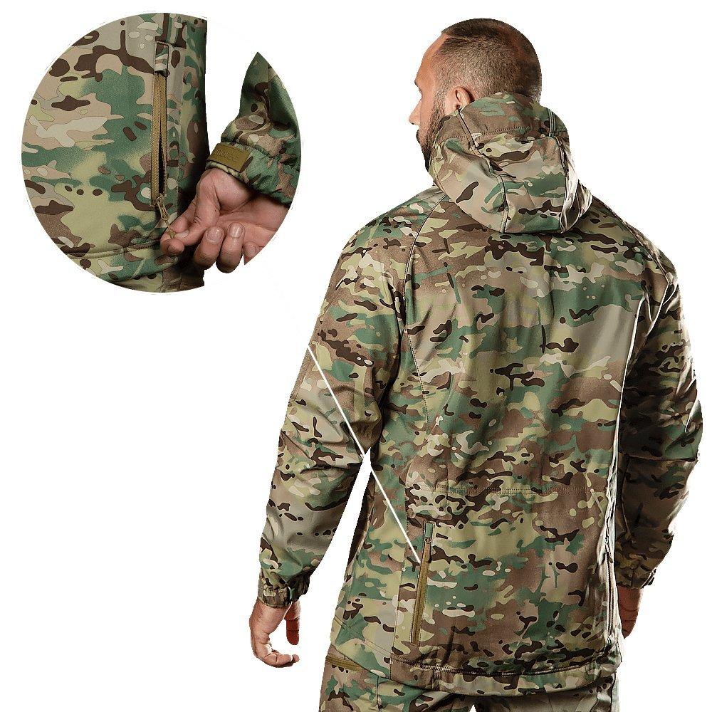 Куртка CM Stalker SoftShell Multicam (7089), S - військове спорядження Darkskiff - фото 42 Куртка CM Stalker SoftShell Multicam (7089), S - тактичне спорядження Darkskiff - фото 42