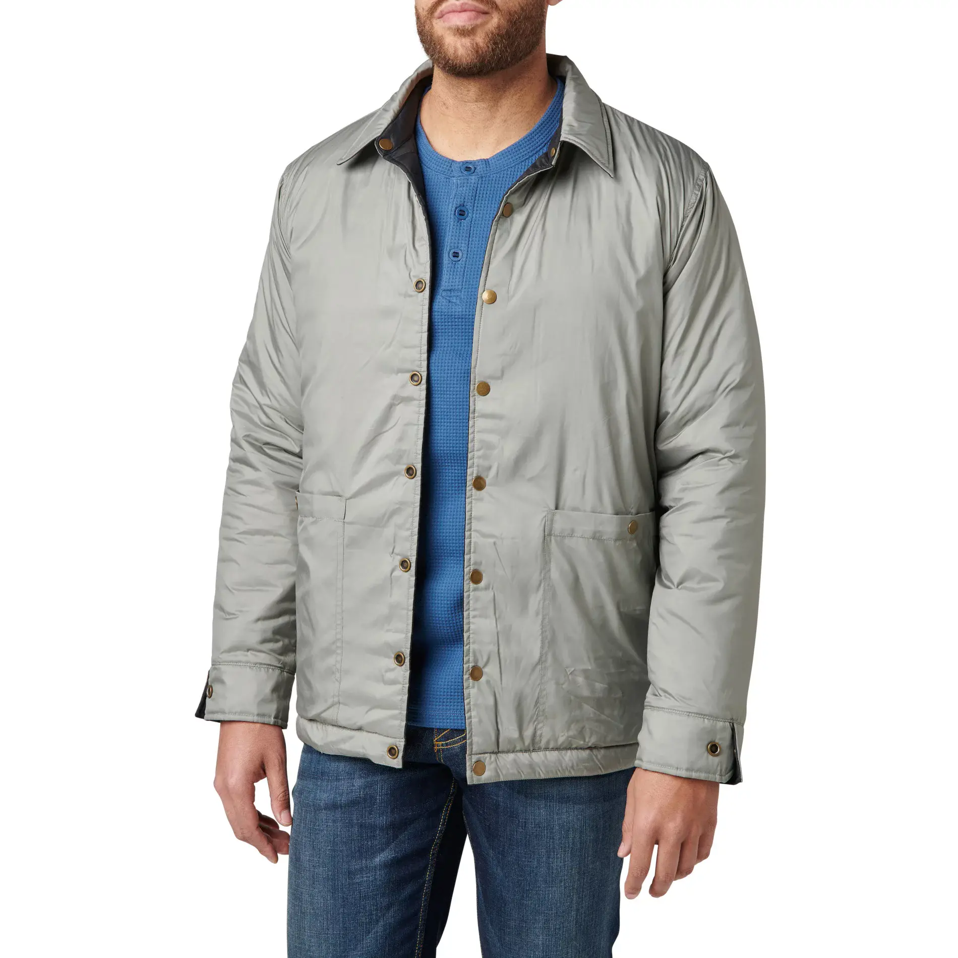 Куртка демісезонна 5.11 Tactical® "Dylan Reversible PrimaLoft® Shirt Jacket" - військове спорядження Darkskiff - фото 14 Куртка демісезонна 5.11 Tactical® "Dylan Reversible PrimaLoft® Shirt Jacket" - тактичне спорядження Darkskiff - фото 14