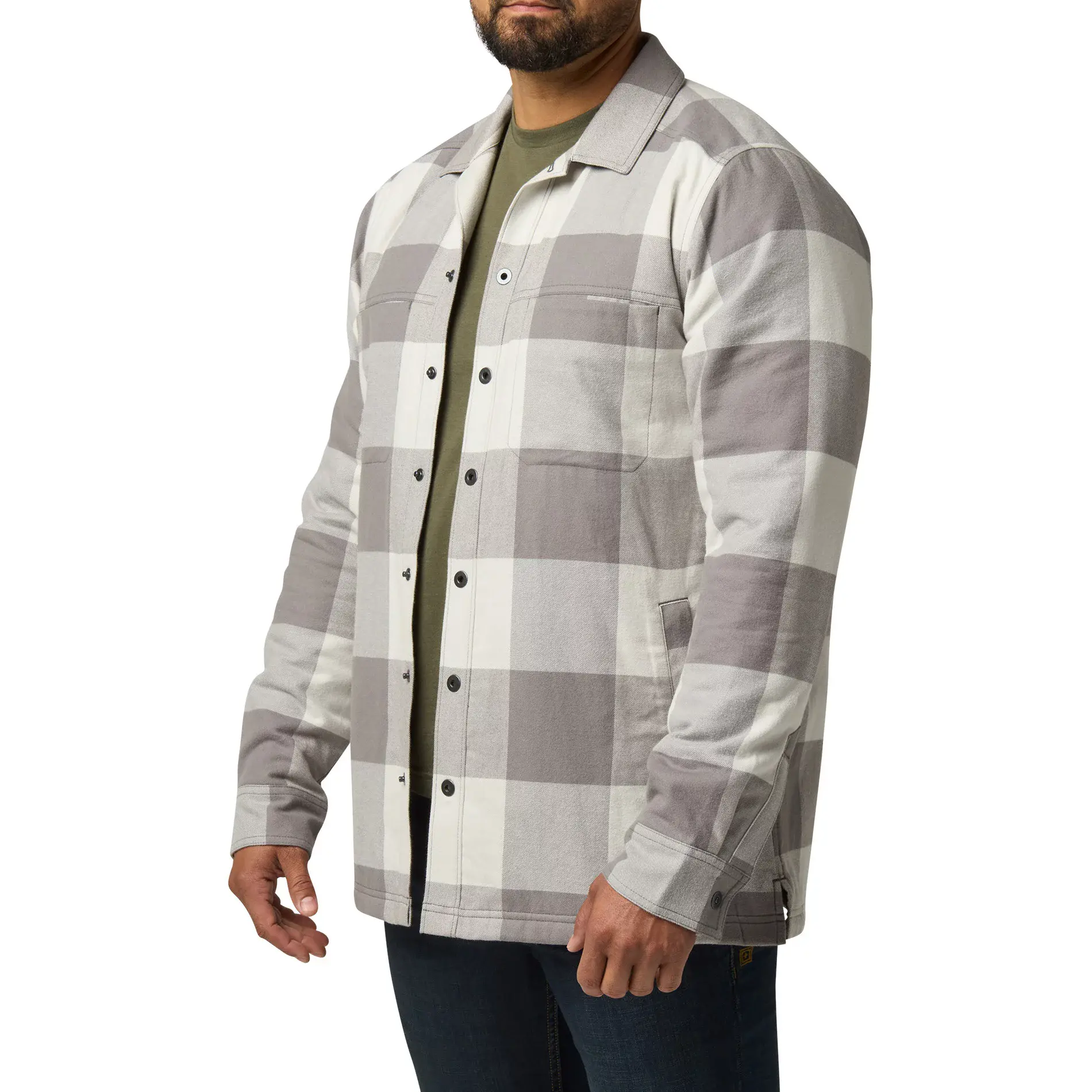Куртка тактична демісезонна "5.11 Tactical® Seth Shirt Jacket" - військове спорядження Darkskiff - фото 11 Куртка тактична демісезонна "5.11 Tactical® Seth Shirt Jacket" - тактичне спорядження Darkskiff - фото 11