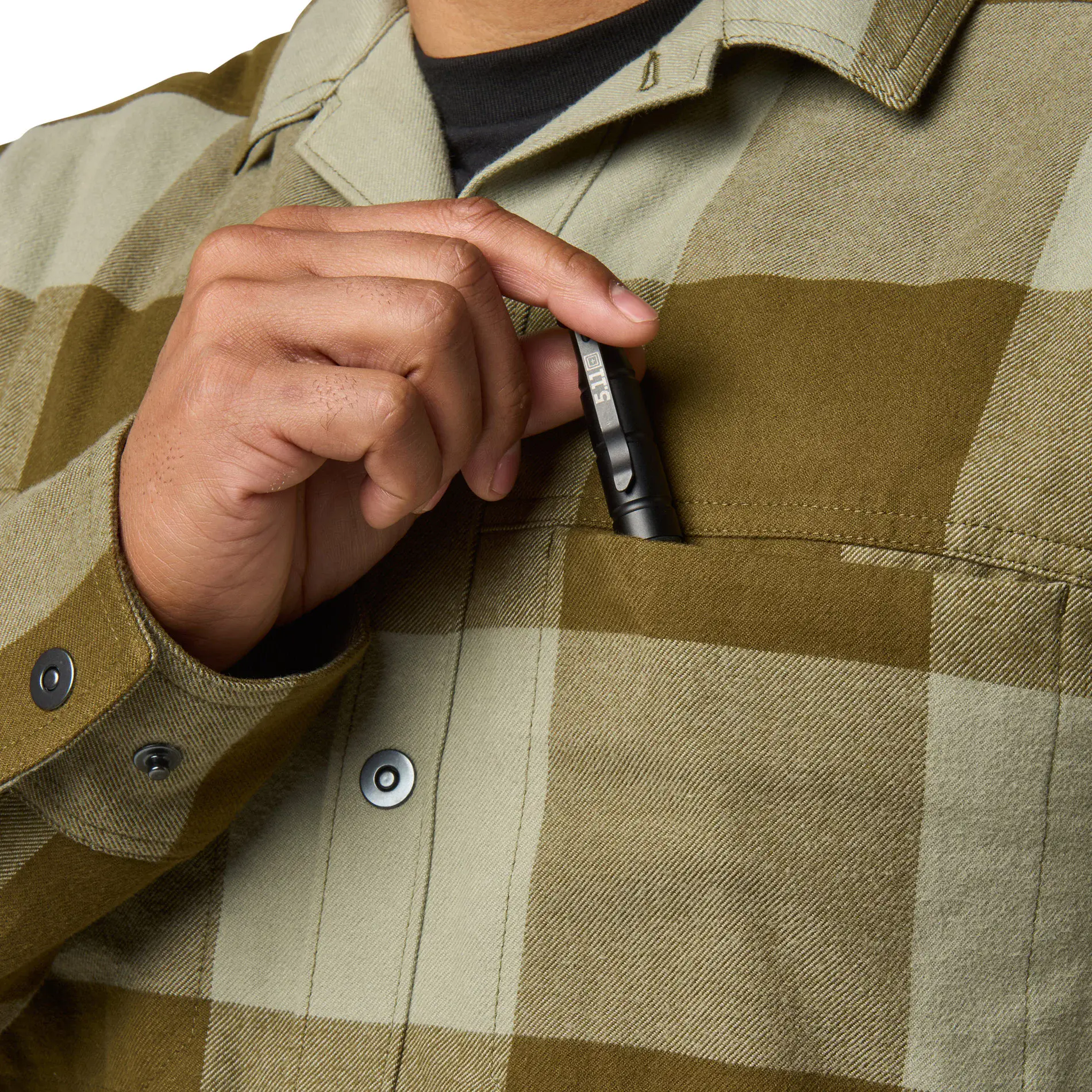 Куртка тактична демісезонна "5.11 Tactical® Seth Shirt Jacket" - військове спорядження Darkskiff - фото 15 Куртка тактична демісезонна "5.11 Tactical® Seth Shirt Jacket" - тактичне спорядження Darkskiff - фото 15