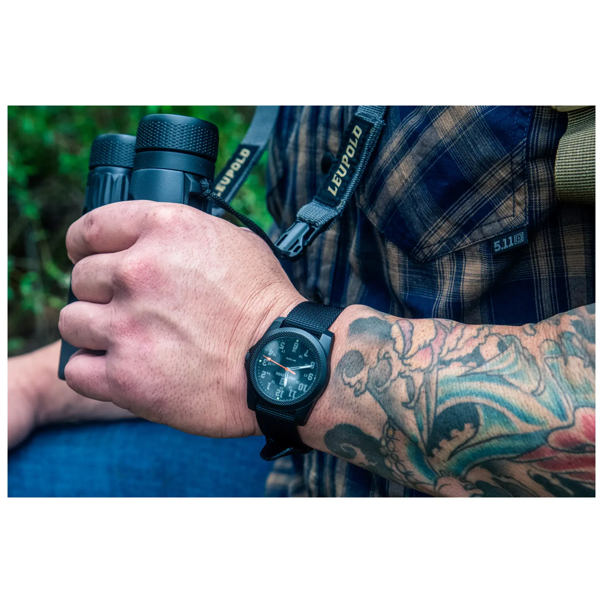 Годинник тактичний "5.11 Tactical PATHFINDER WATCH" - військове спорядження Darkskiff - фото 15 Годинник тактичний "5.11 Tactical PATHFINDER WATCH" - тактичне спорядження Darkskiff - фото 15