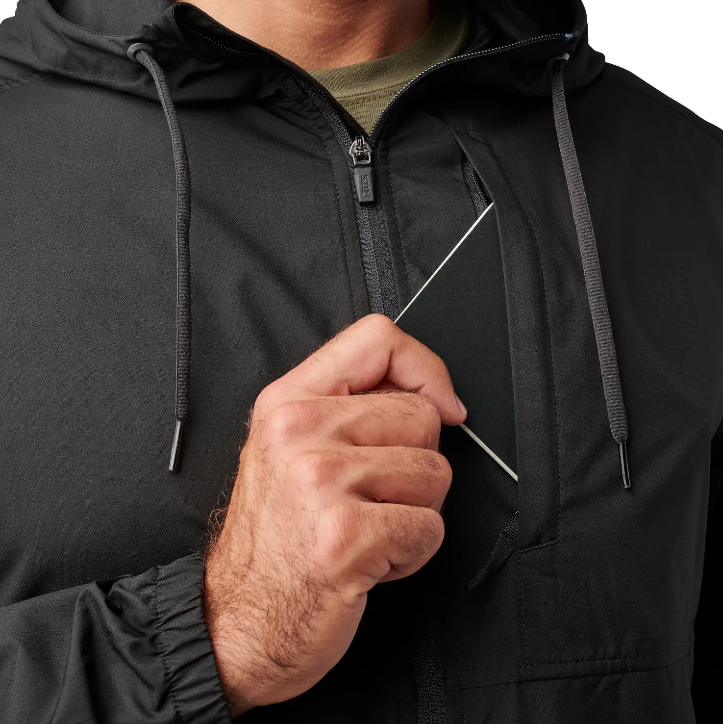 Куртка демісезонна 5.11 Tactical® "Radar Packable Jacket" - військове спорядження Darkskiff - фото 14 Куртка демісезонна 5.11 Tactical® "Radar Packable Jacket" - тактичне спорядження Darkskiff - фото 14