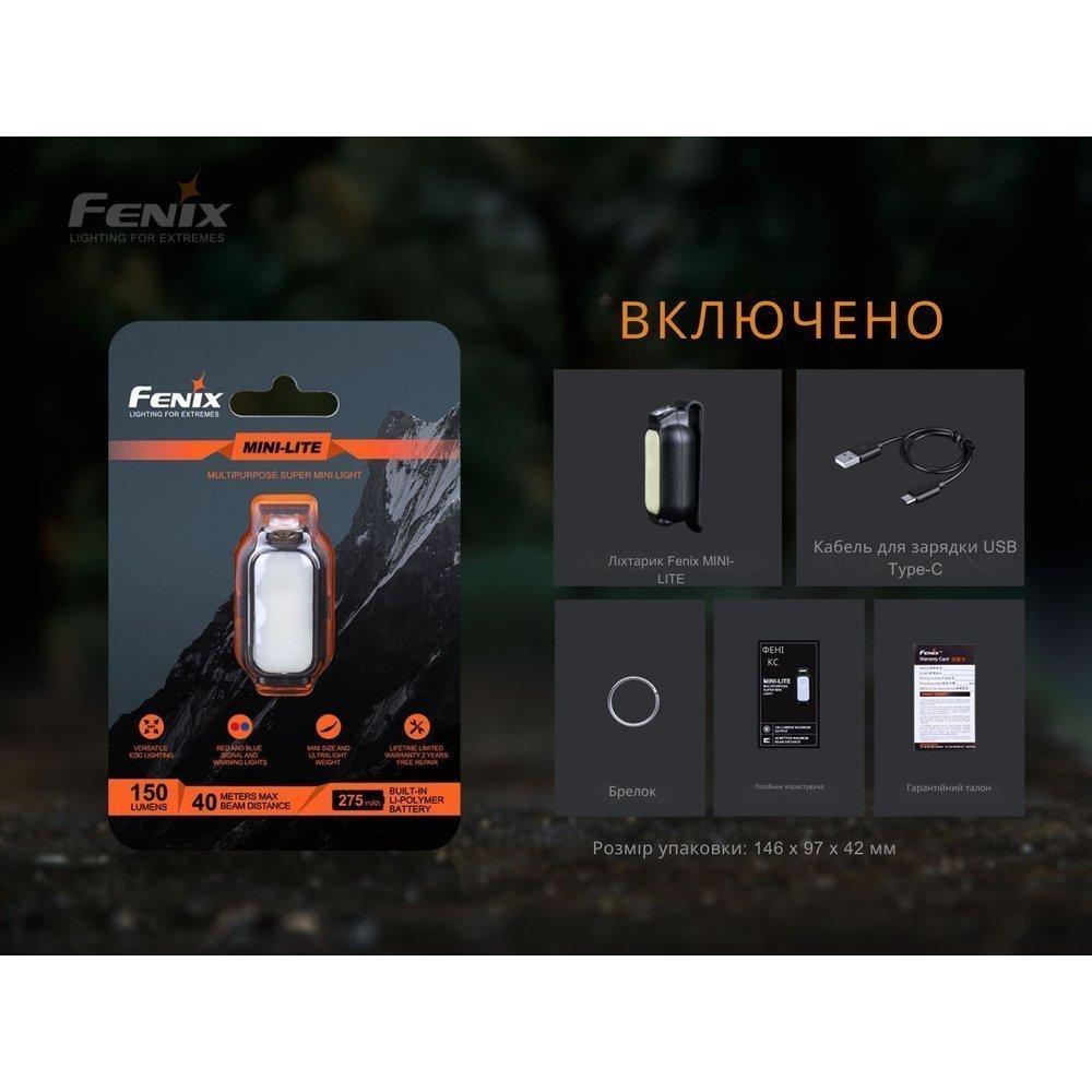 Ручной фонарь Fenix MINI-LITE - военное снаряжение Darkskiff - фото 25 Ручной фонарь Fenix MINI-LITE - тактическое снаряжение Darkskiff - фото 25