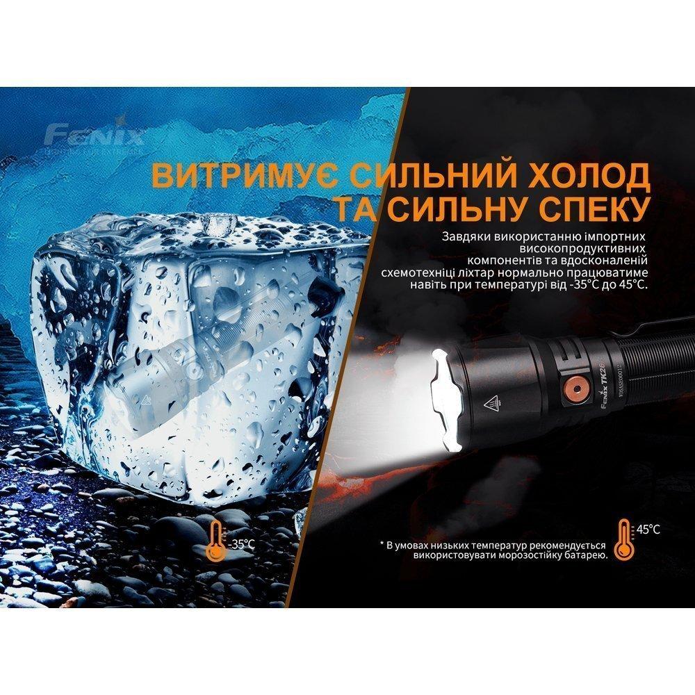 Ліхтар ручний Fenix TK26R - військове спорядження Darkskiff - фото 39 Ліхтар ручний Fenix TK26R - тактичне спорядження Darkskiff - фото 39