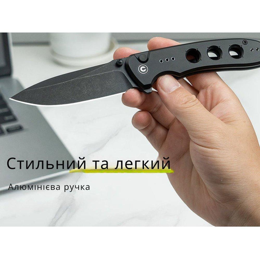 Ніж складаний Civivi Hyperpulse C23087A-1 - військове спорядження Darkskiff - фото 22 Ніж складаний Civivi Hyperpulse C23087A-1 - тактичне спорядження Darkskiff - фото 22