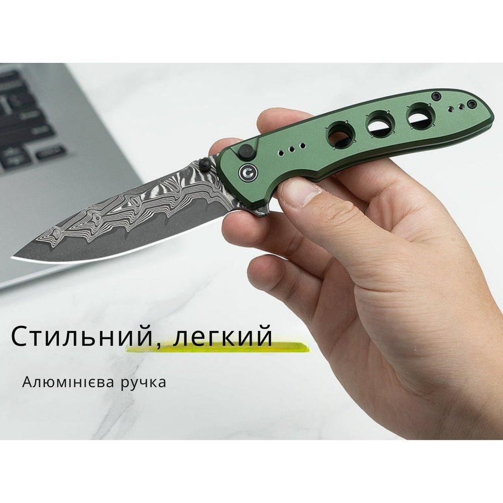 Ніж складаний Civivi Hyperpulse C23087A-DS1 - військове спорядження Darkskiff - фото 22 Ніж складаний Civivi Hyperpulse C23087A-DS1 - тактичне спорядження Darkskiff - фото 22