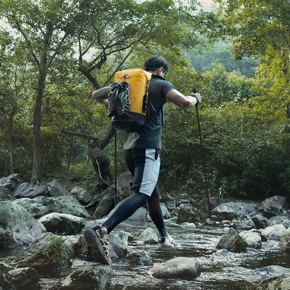Водонепроницаемый рюкзак Naturehike NH21FSB04, 40л, бежевый - военное снаряжение Darkskiff - фото 10 Водонепроницаемый рюкзак Naturehike NH21FSB04, 40л, бежевый - тактическое снаряжение Darkskiff - фото 10