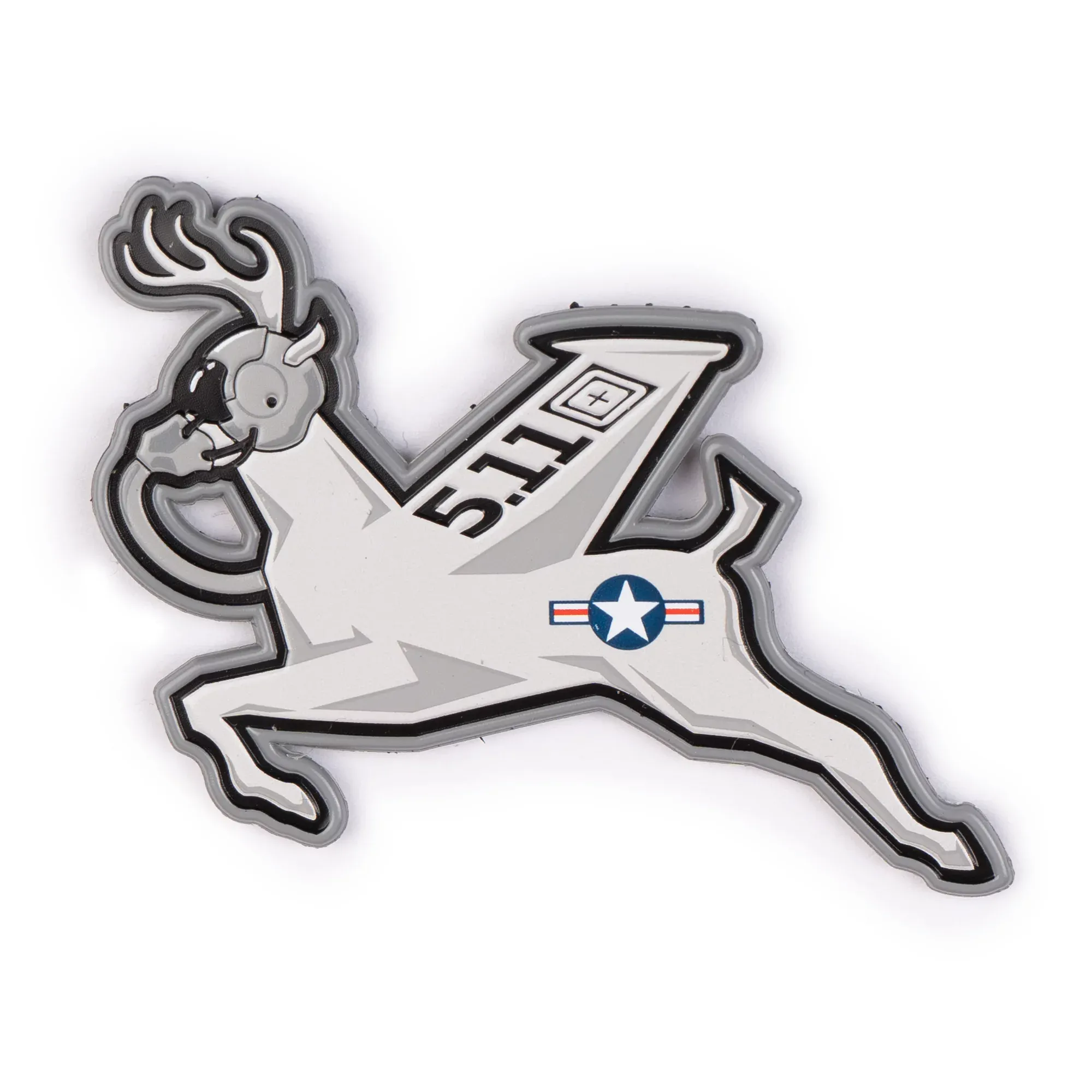 Нашивка 5.11 Tactical® "Xmas Deer Express Patch" - військове спорядження Darkskiff - фото 9 Нашивка 5.11 Tactical® "Xmas Deer Express Patch" - тактичне спорядження Darkskiff - фото 9