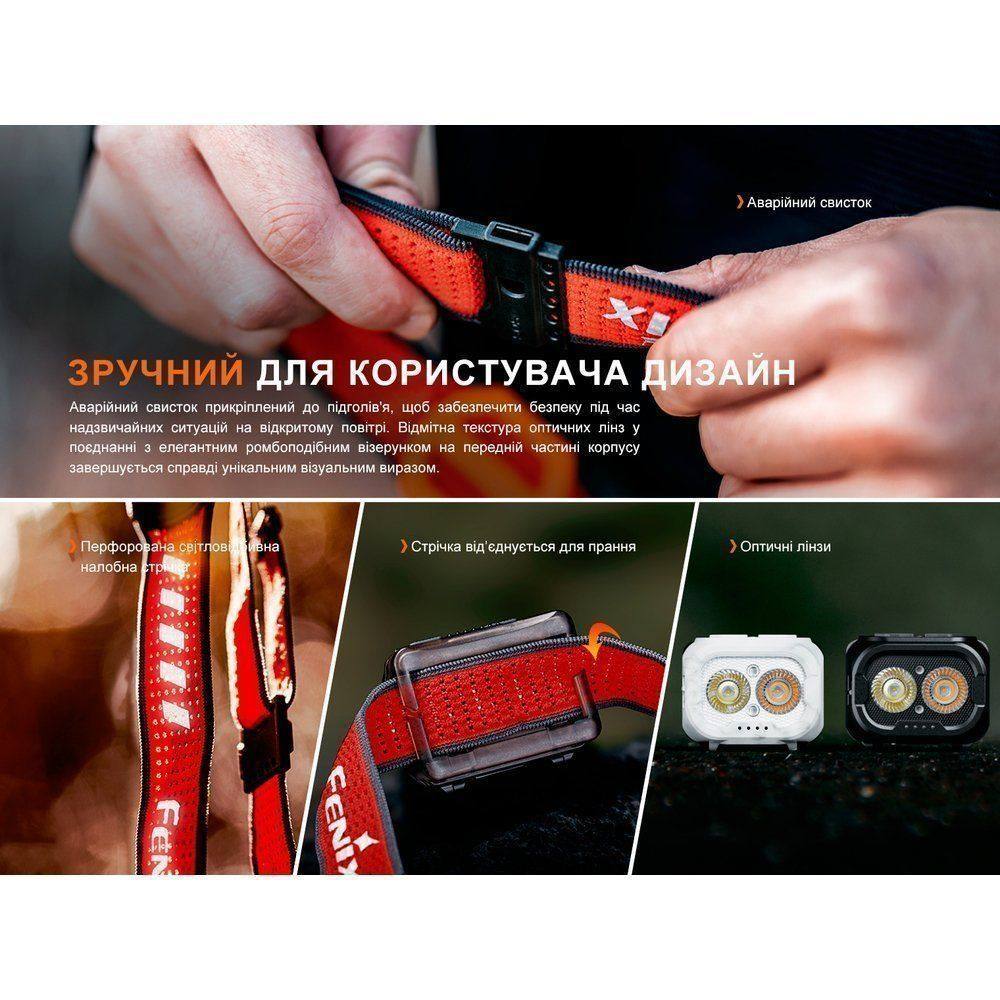 Налобный фонарь Fenix HL18R-T V2.0 белый - военное снаряжение Darkskiff - фото 25 Налобный фонарь Fenix HL18R-T V2.0 белый - тактическое снаряжение Darkskiff - фото 25