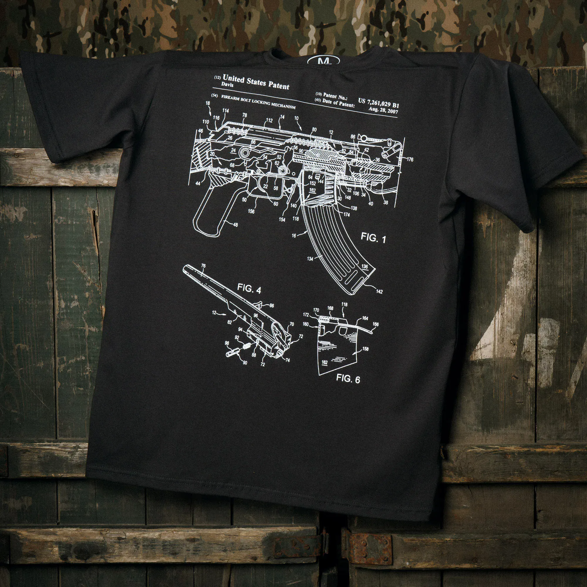 Футболка з малюнком "AK-47" - військове спорядження Darkskiff - фото 16 Футболка з малюнком "AK-47" - тактичне спорядження Darkskiff - фото 16