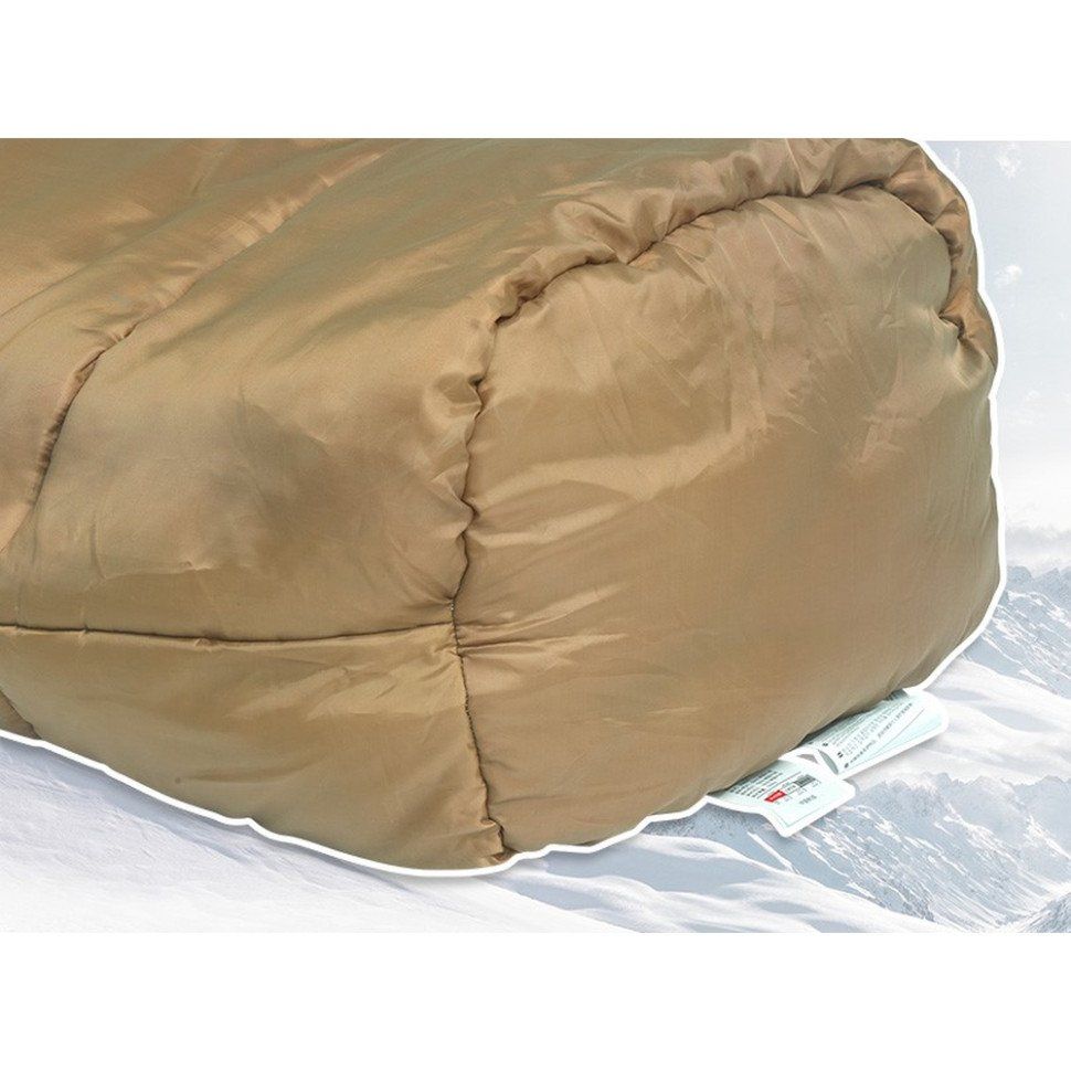Спальник з капюшоном Naturehike MJ 600 CNK2300SD014, коричневий - військове спорядження Darkskiff - фото 15 Спальник з капюшоном Naturehike MJ 600 CNK2300SD014, коричневий - тактичне спорядження Darkskiff - фото 15