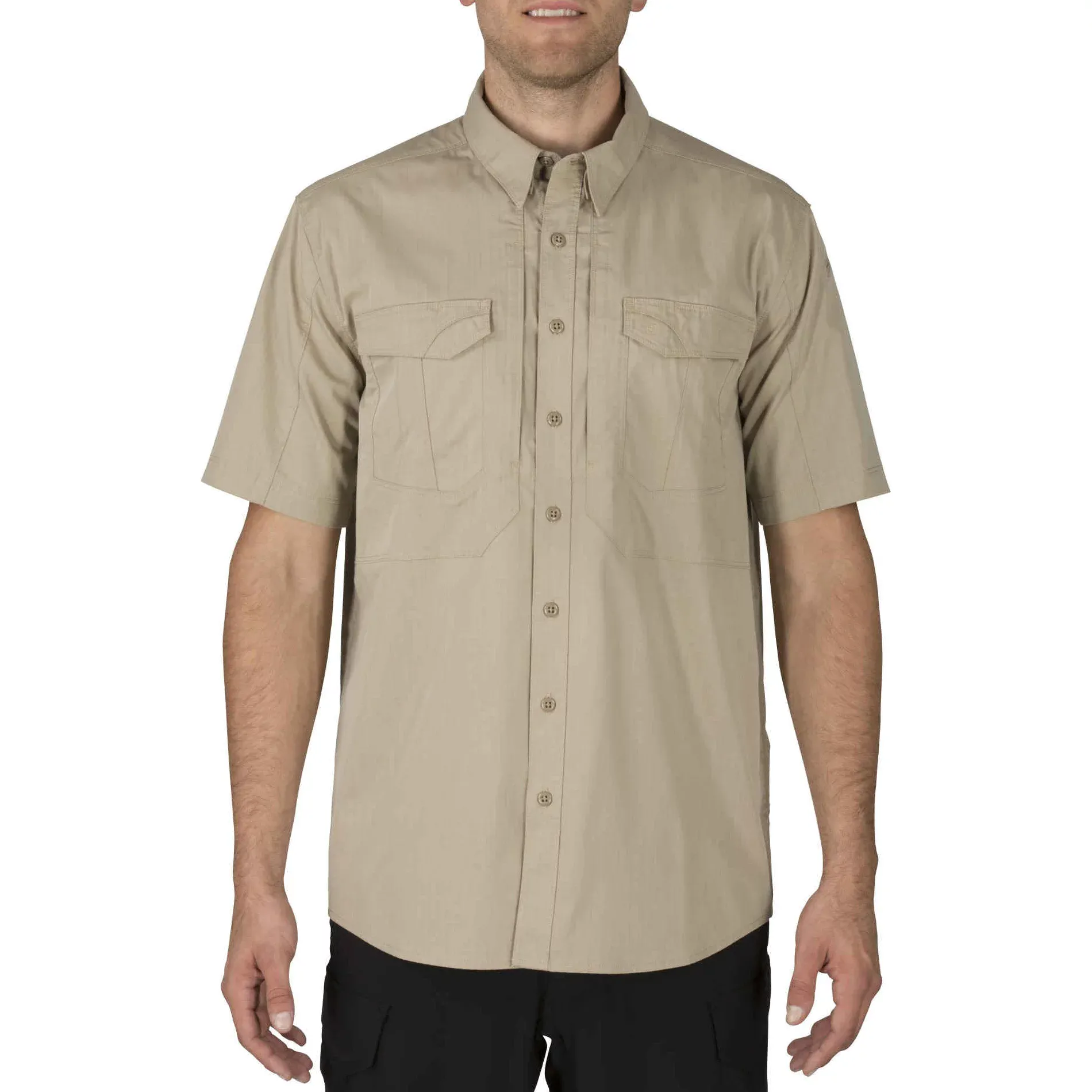 Сорочка тактична "5.11 Tactical® Stryke® Short Sleeve Shirt" - військове спорядження Darkskiff - фото 9 Сорочка тактична "5.11 Tactical® Stryke® Short Sleeve Shirt" - тактичне спорядження Darkskiff - фото 9