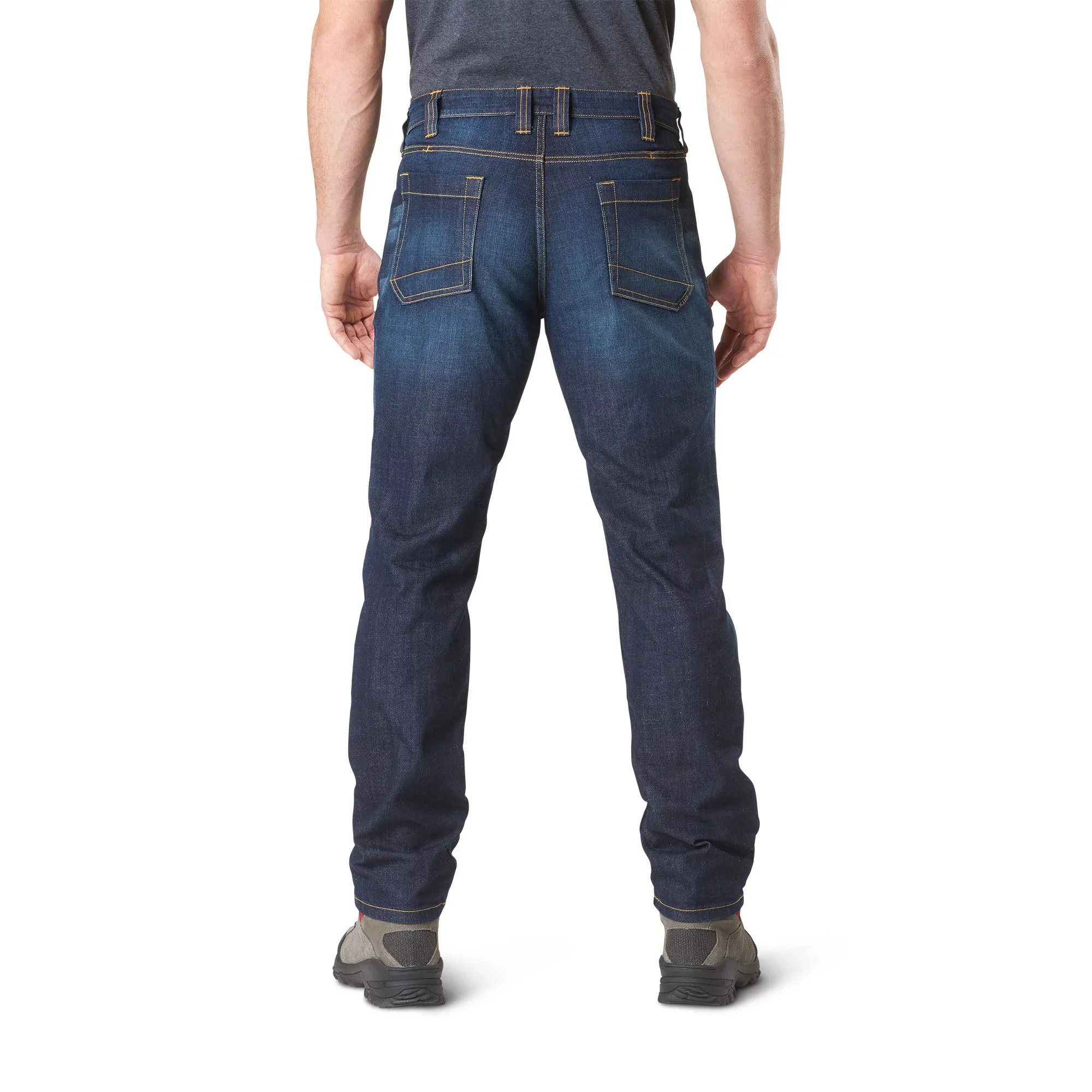Тактические джинсовые брюки 5.11 Тактические® "Defender-Flex Slim Jeans" - военное снаряжение Darkskiff - фото 10 Тактические джинсовые брюки 5.11 Тактические® "Defender-Flex Slim Jeans" - тактическое снаряжение Darkskiff - фото 10