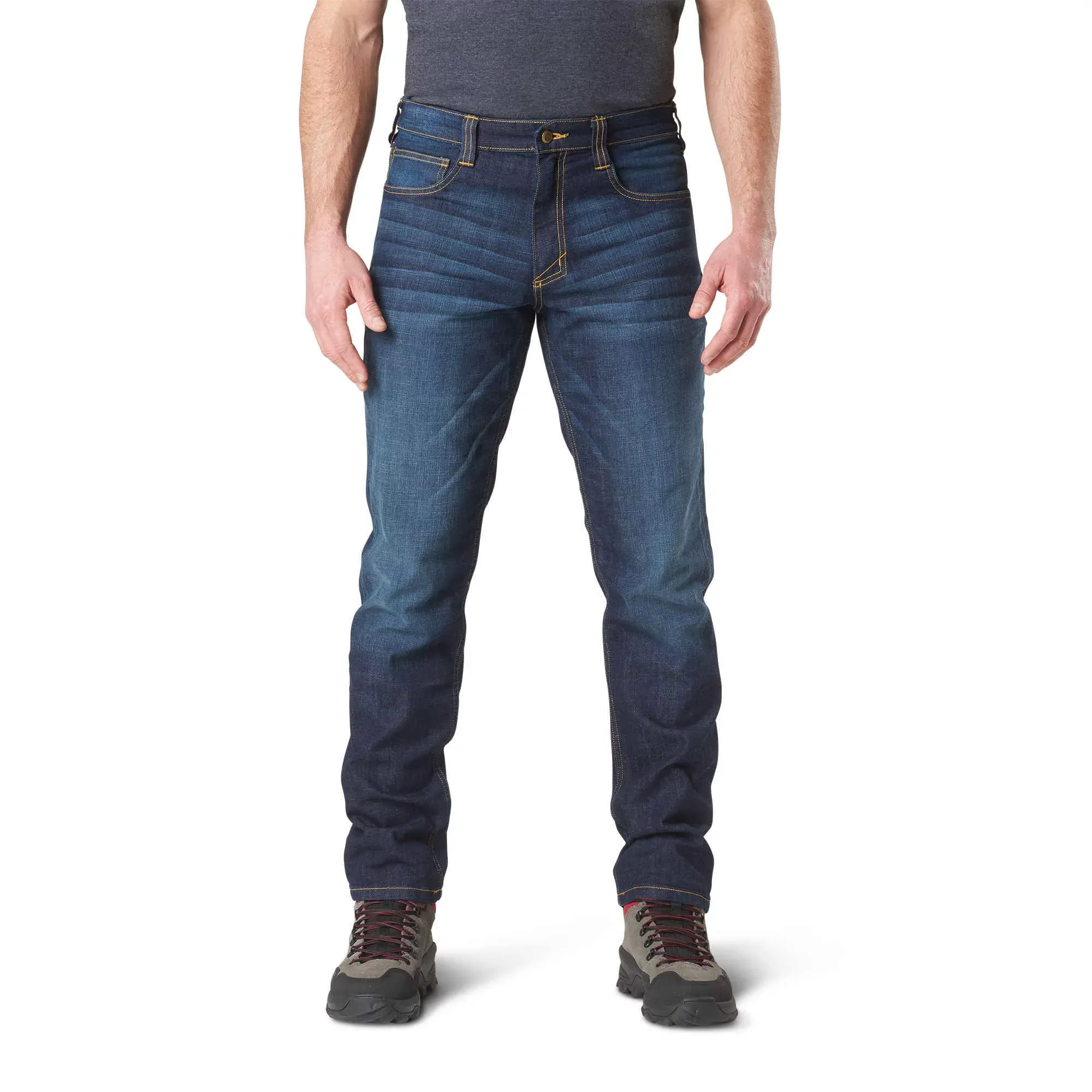 Тактические джинсовые брюки 5.11 Тактические® "Defender-Flex Slim Jeans" - военное снаряжение Darkskiff - фото 9 Тактические джинсовые брюки 5.11 Тактические® "Defender-Flex Slim Jeans" - тактическое снаряжение Darkskiff - фото 9