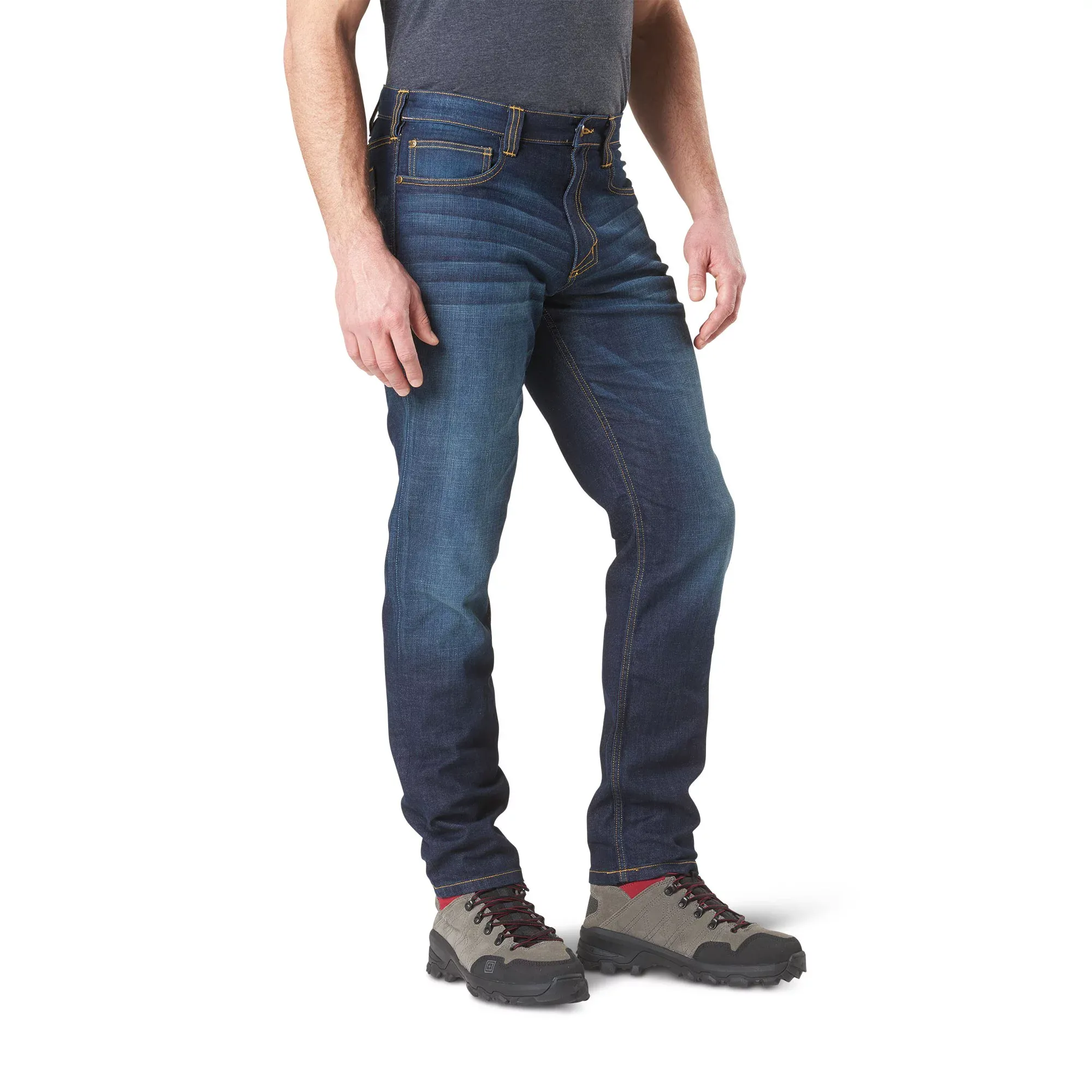 Тактические джинсовые брюки 5.11 Тактические® "Defender-Flex Slim Jeans" - военное снаряжение Darkskiff - фото 11 Тактические джинсовые брюки 5.11 Тактические® "Defender-Flex Slim Jeans" - тактическое снаряжение Darkskiff - фото 11